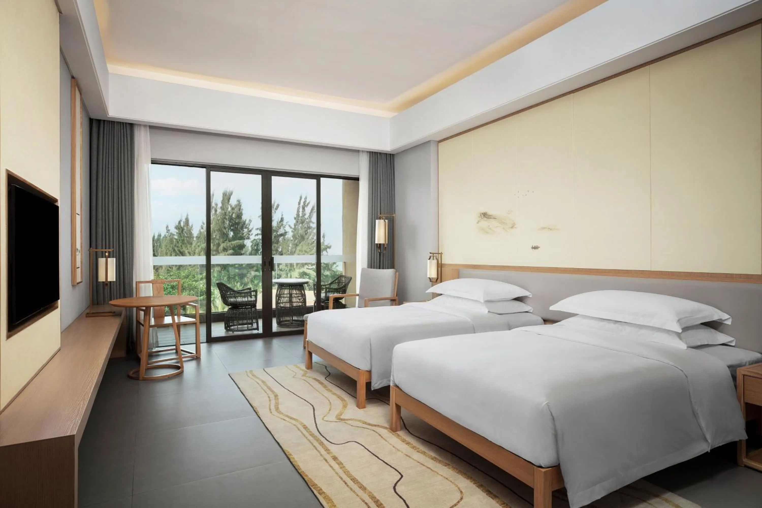Photo of the whole room, Bed in Sheraton Maoming Romantic Beach Resort