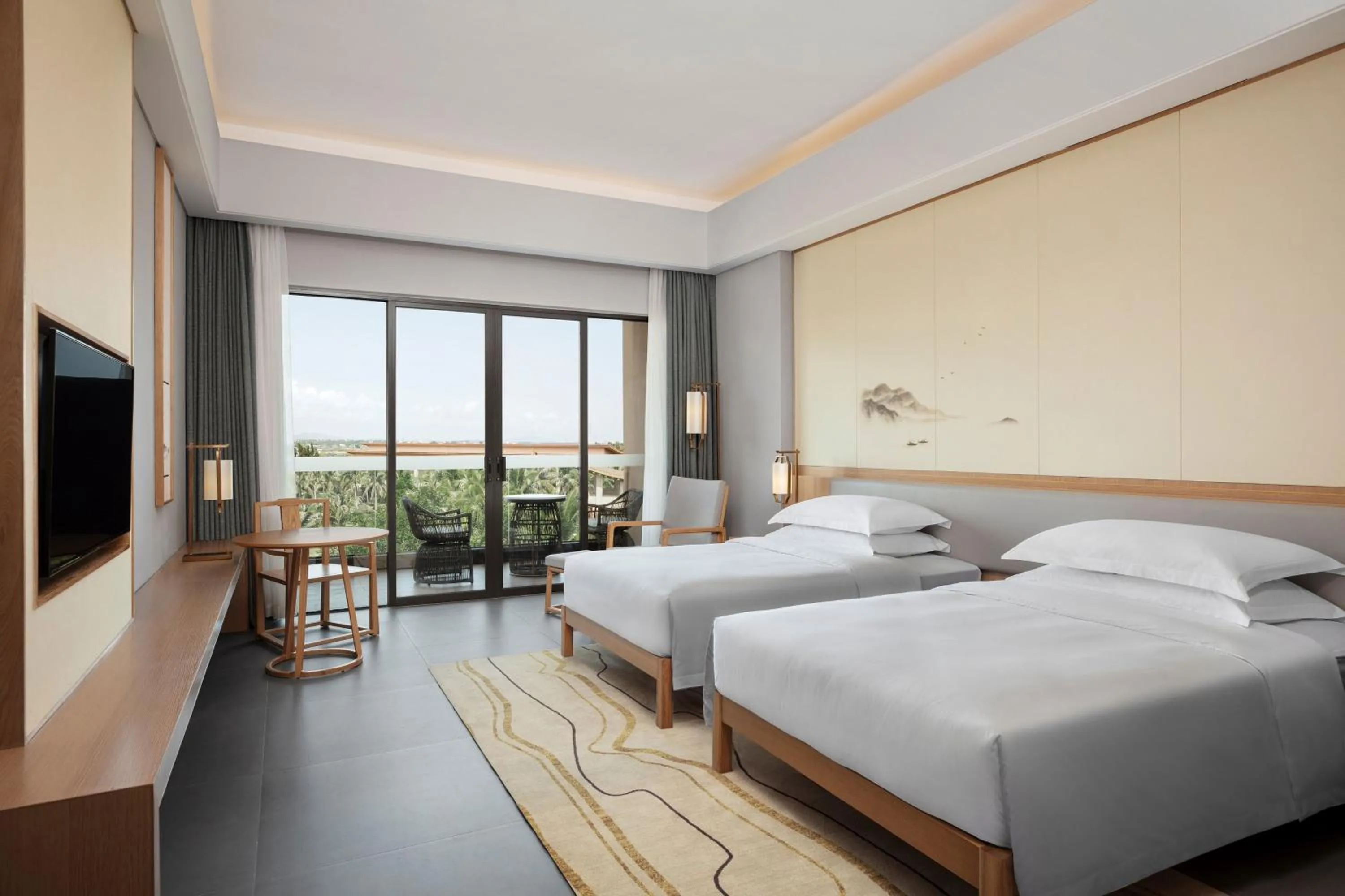 Photo of the whole room, Bed in Sheraton Maoming Romantic Beach Resort