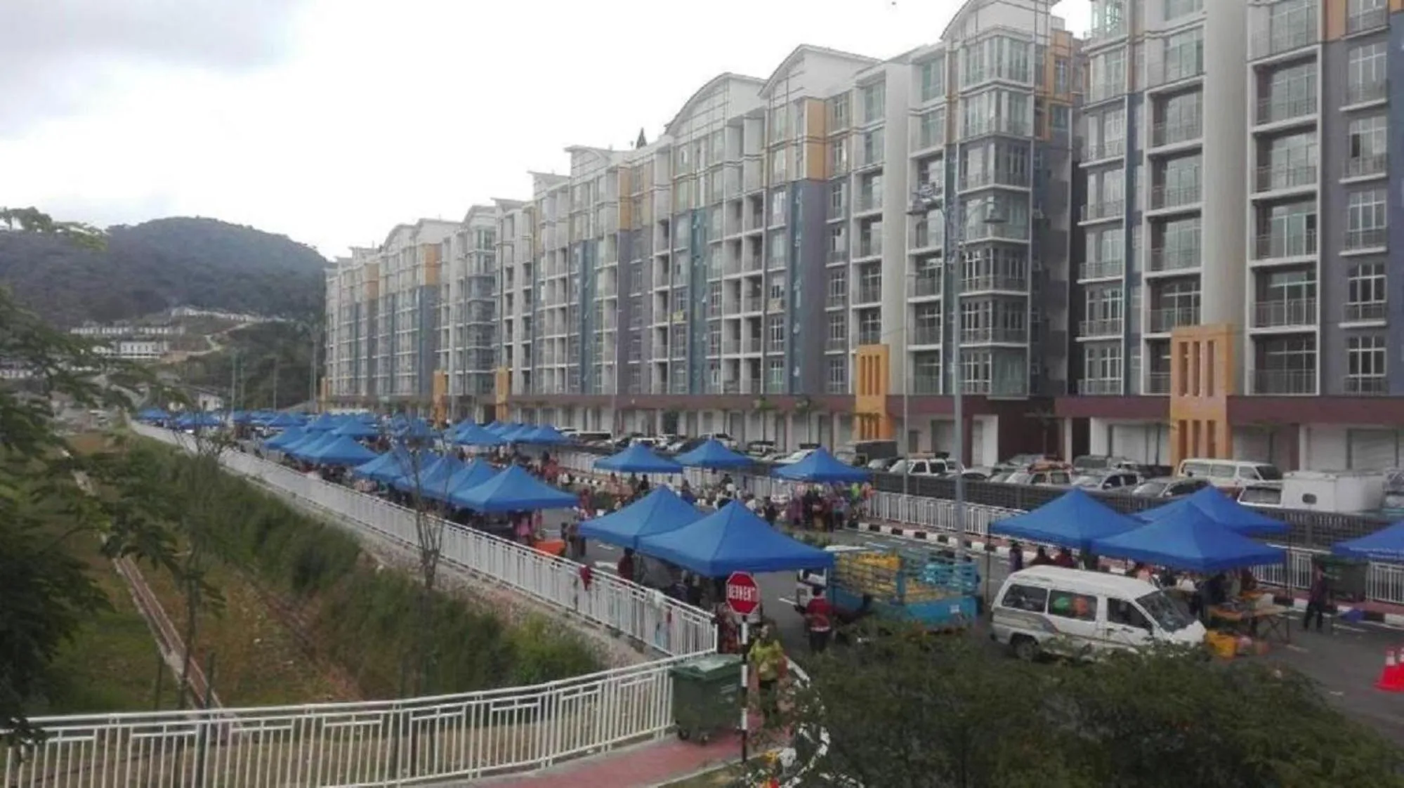 Nearby landmark in Zarena Somersquare Goldenhills Pasar Malam Tanah Rata Cameron Highlands