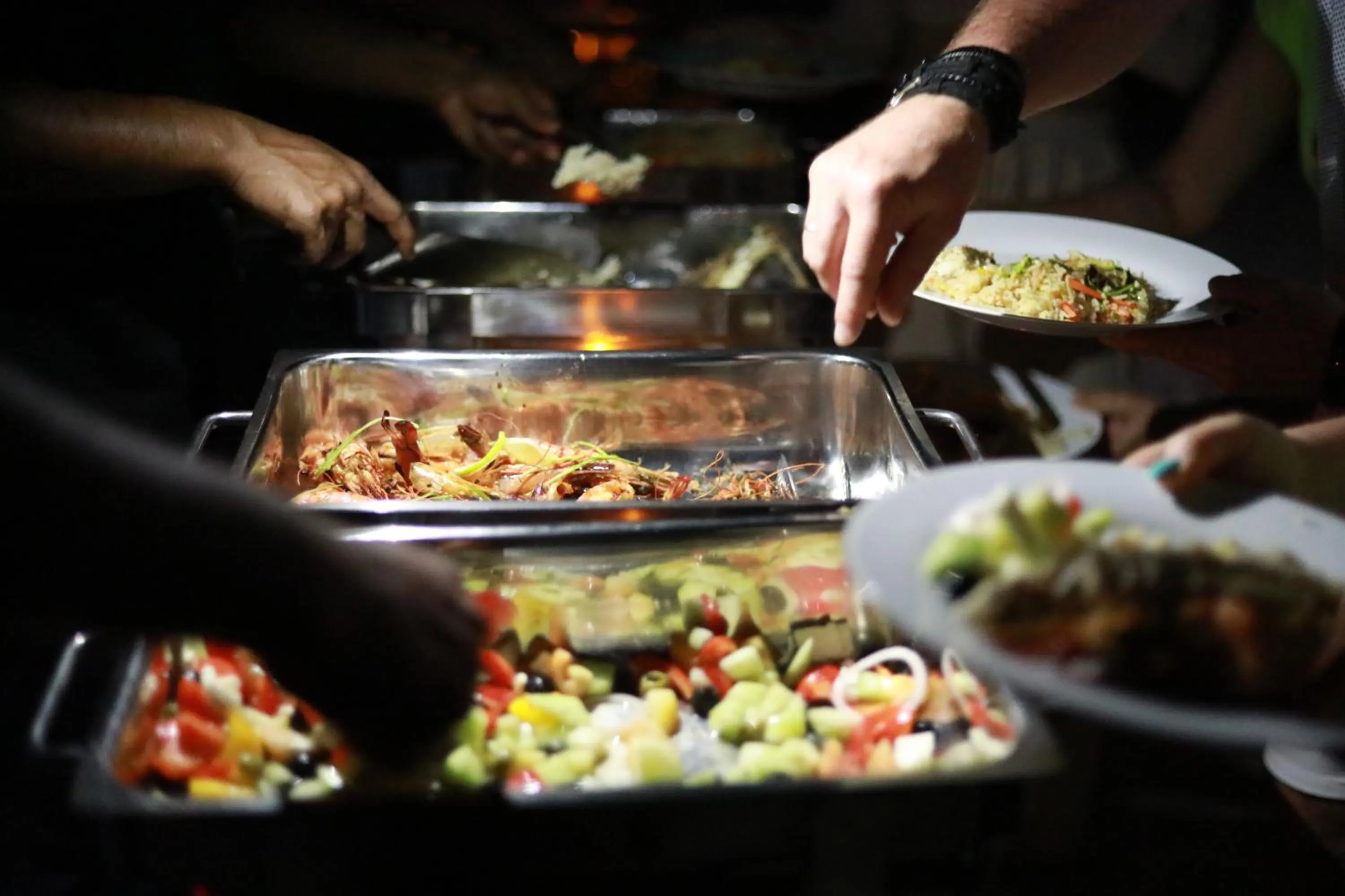 Food and drinks in Dacha Thoddoo