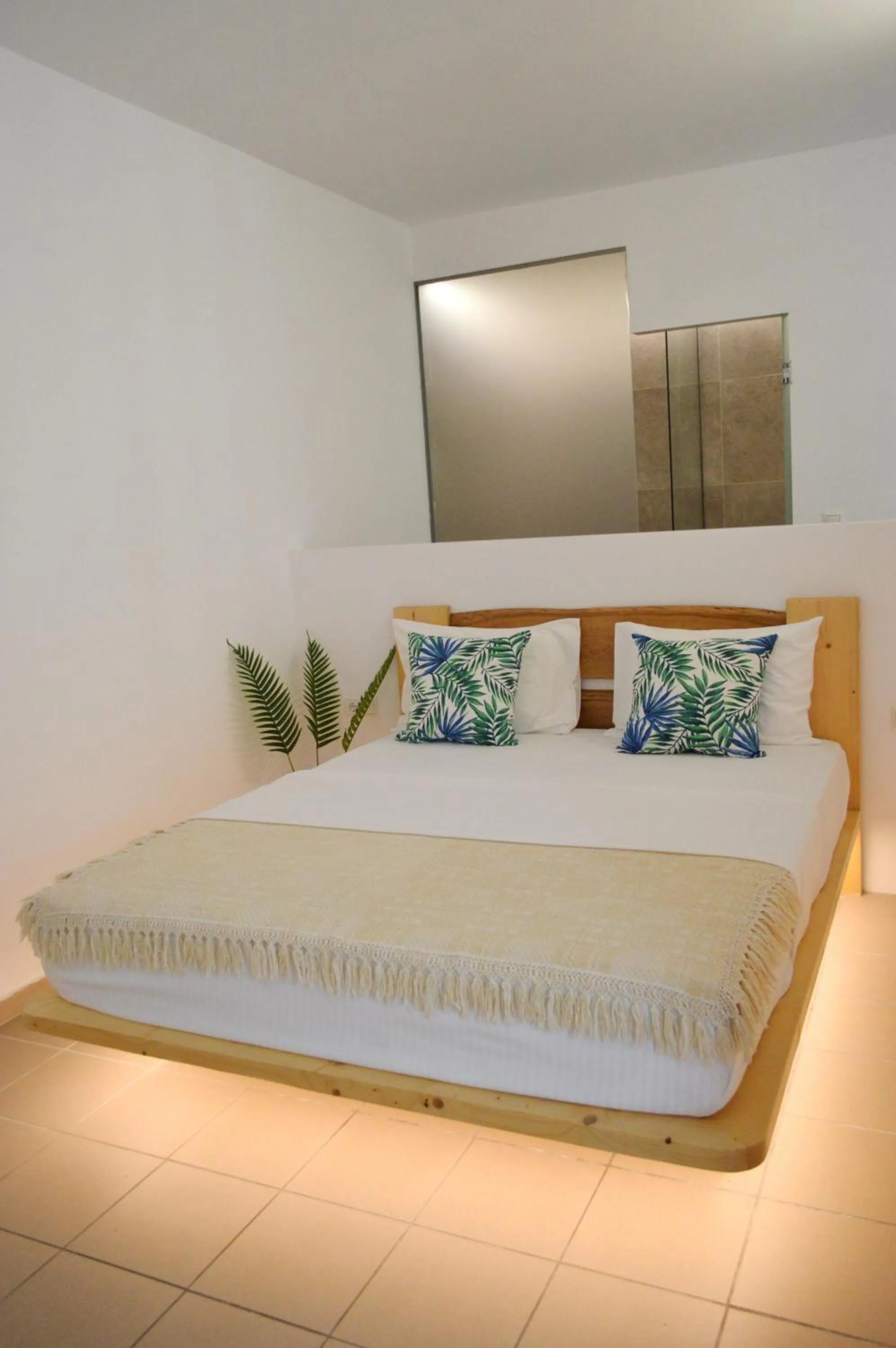 Bed in Aegean Apartments