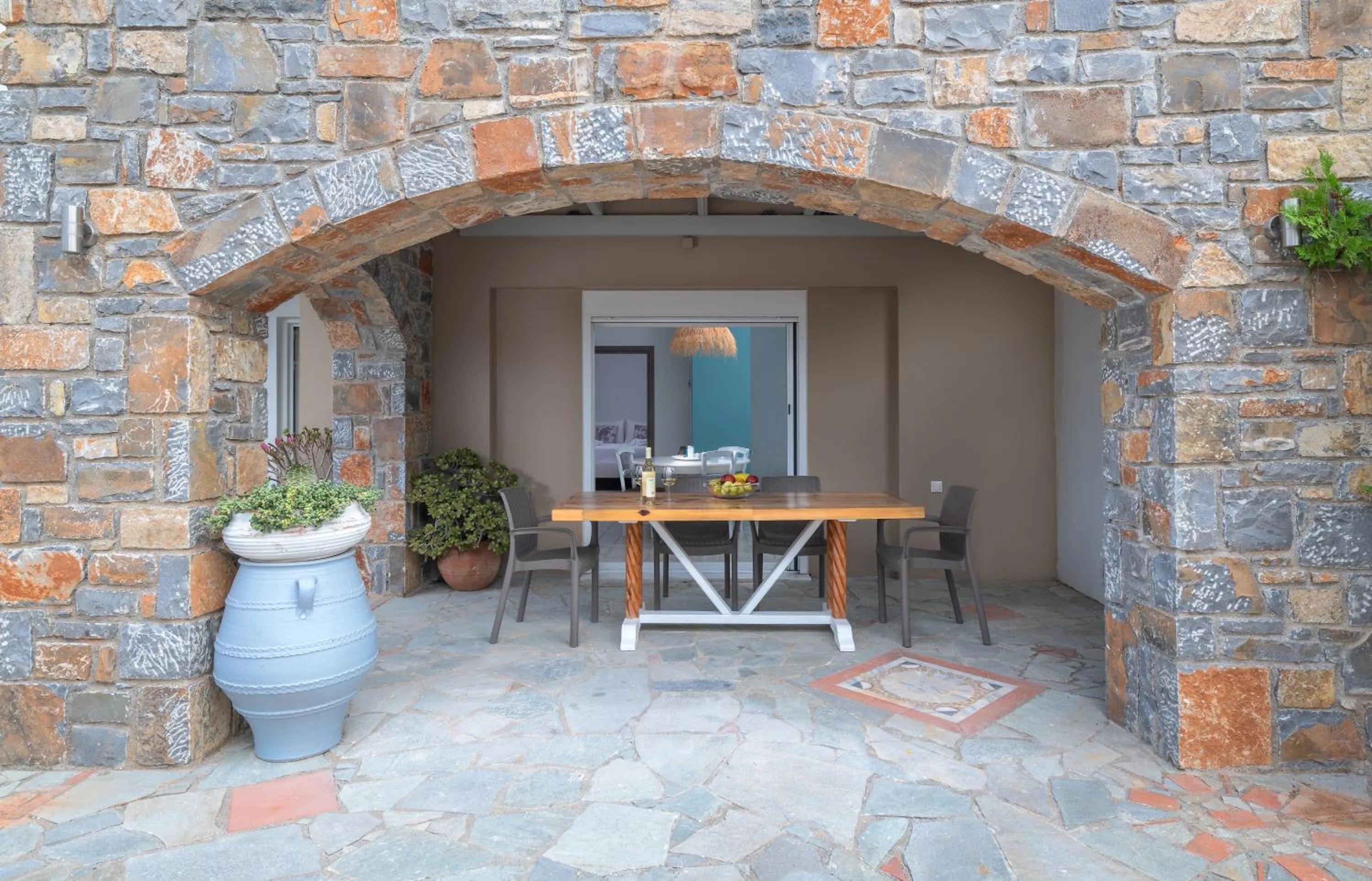 Balcony/Terrace in Aegean Apartments