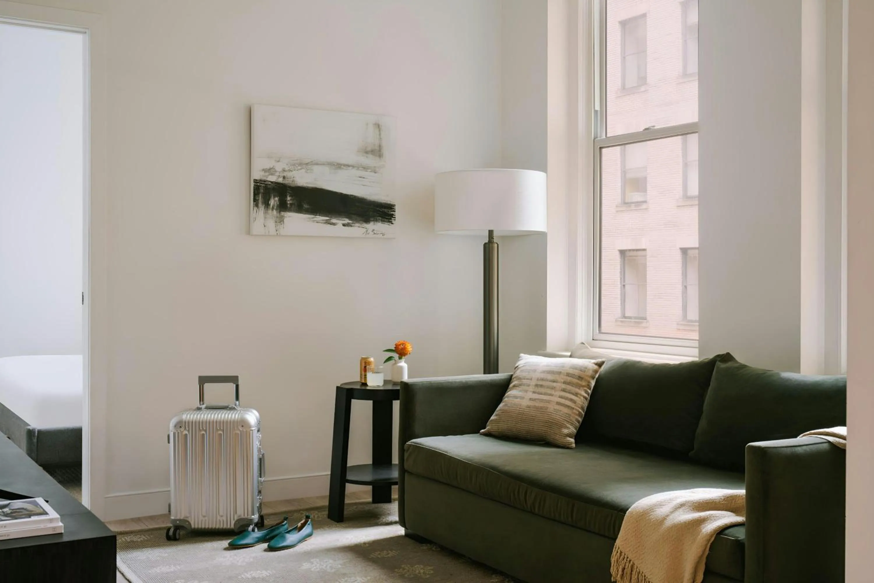 Living room in Sonder by Marriott Bonvoy The Witherspoon Apartments Center City