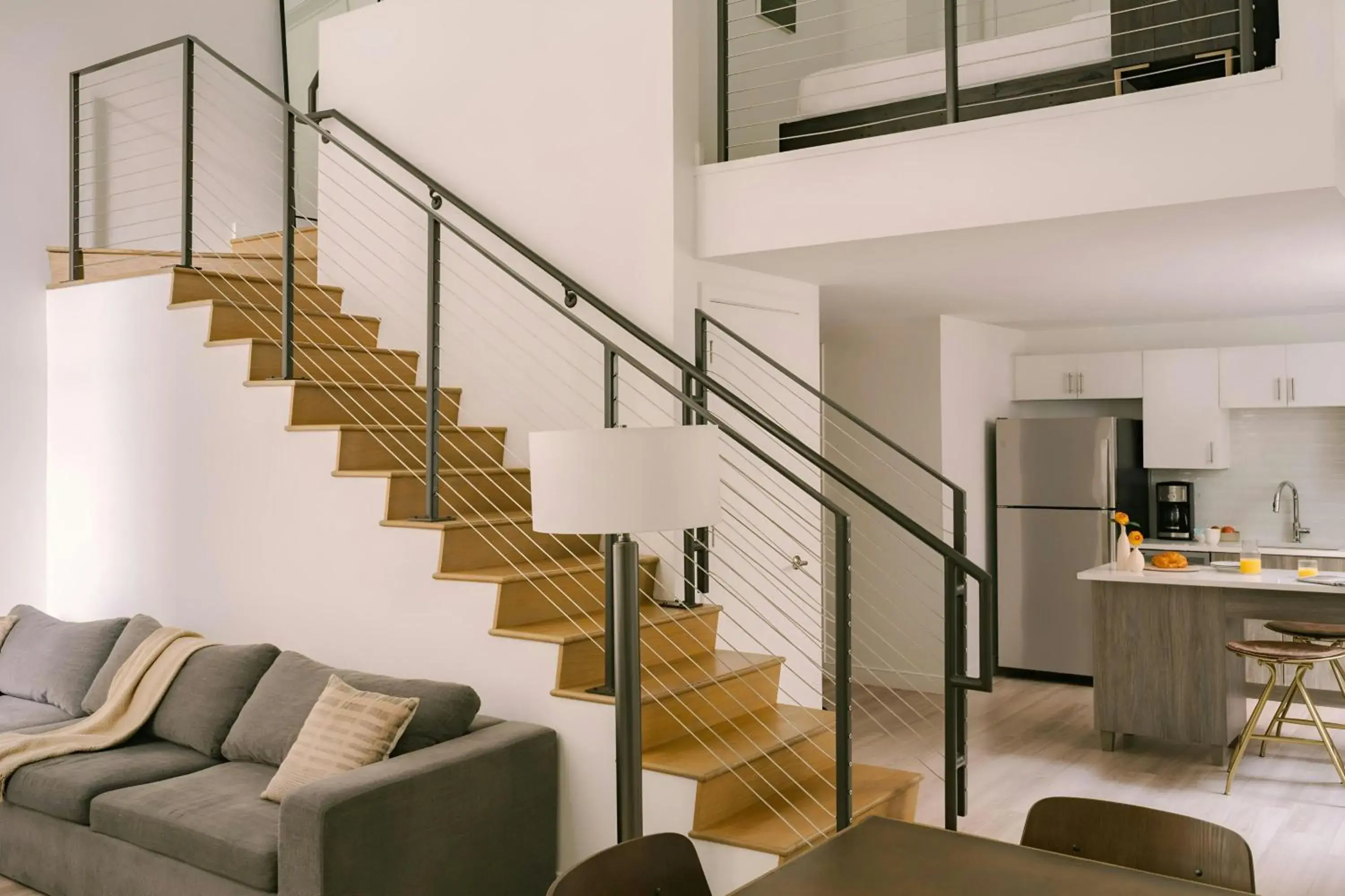 Lofted One-Bedroom Apartment with King Bed in Sonder by Marriott Bonvoy The Witherspoon Apartments Center City Lofted One-Bedroom Apartment with King Bed in Sonder by Marriott Bonvoy The Witherspoon Apartments Center City