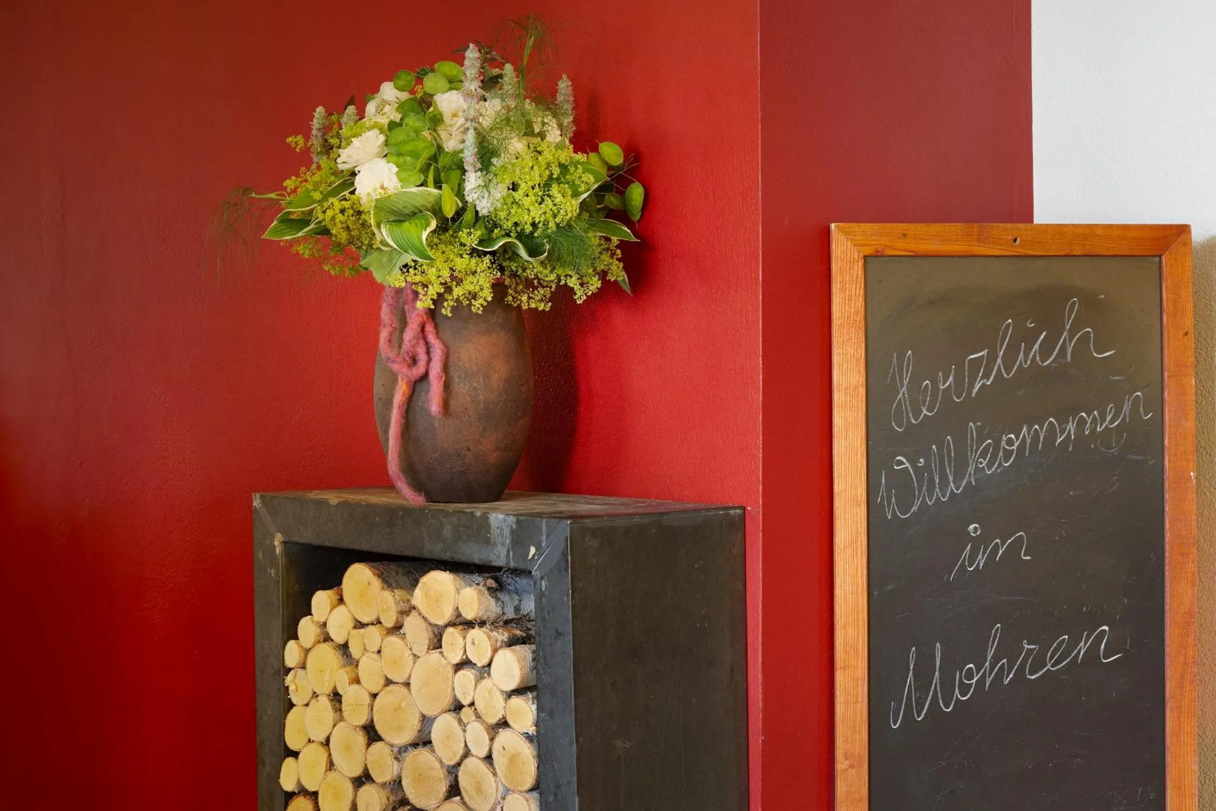 Decorative detail in Hotel Restaurant Mohren