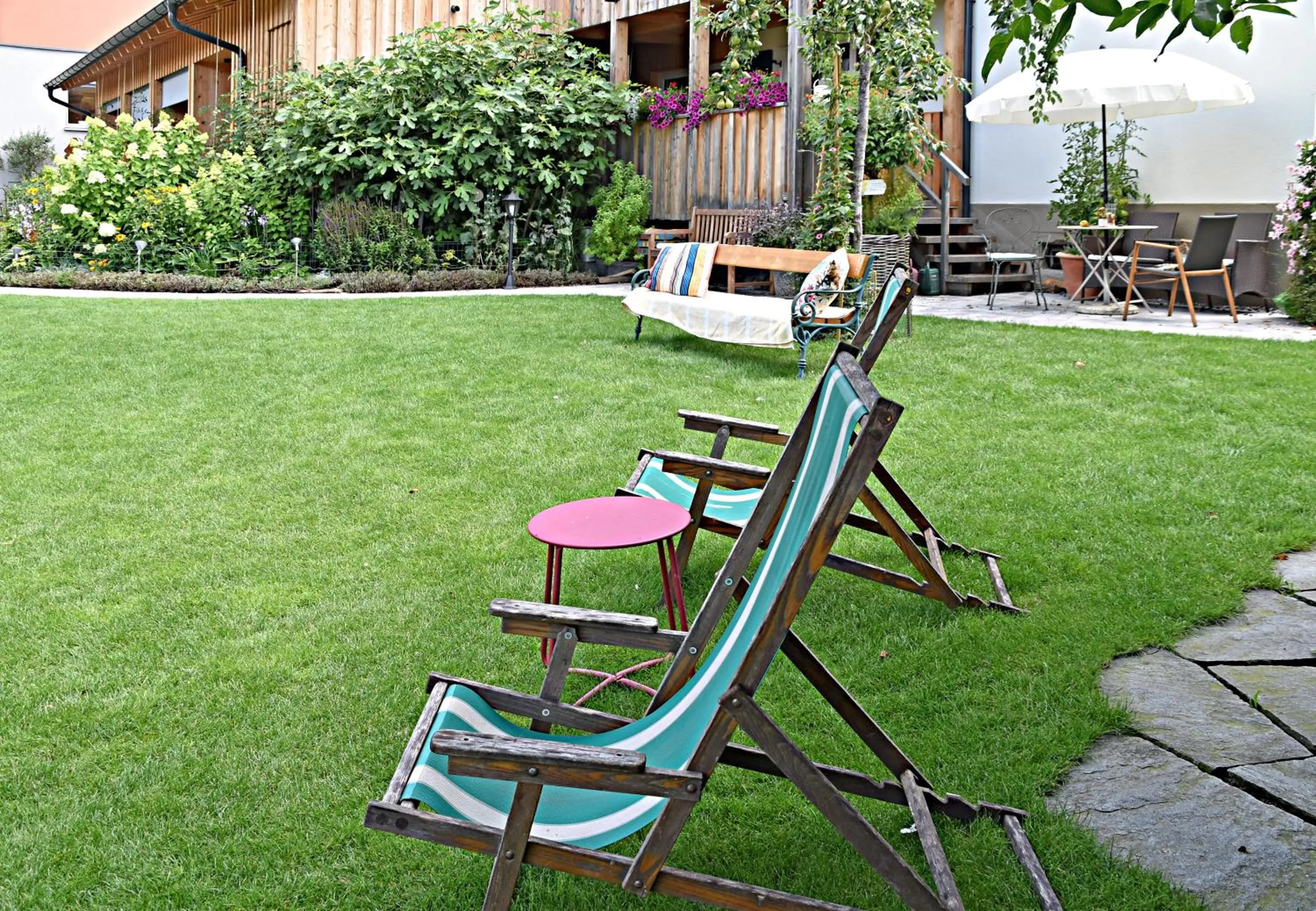 Garden in Hotel Restaurant Mohren