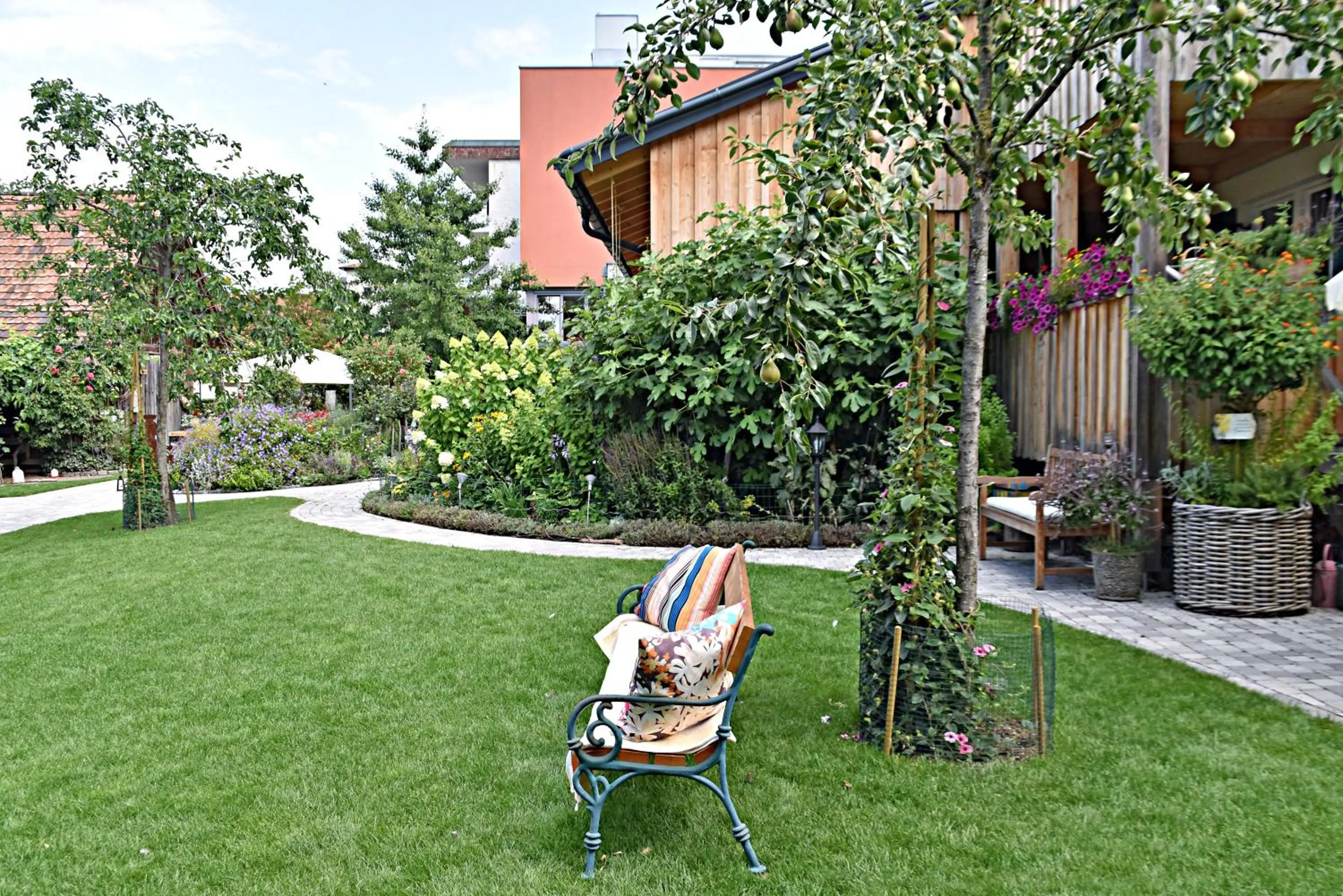 Garden in Hotel Restaurant Mohren