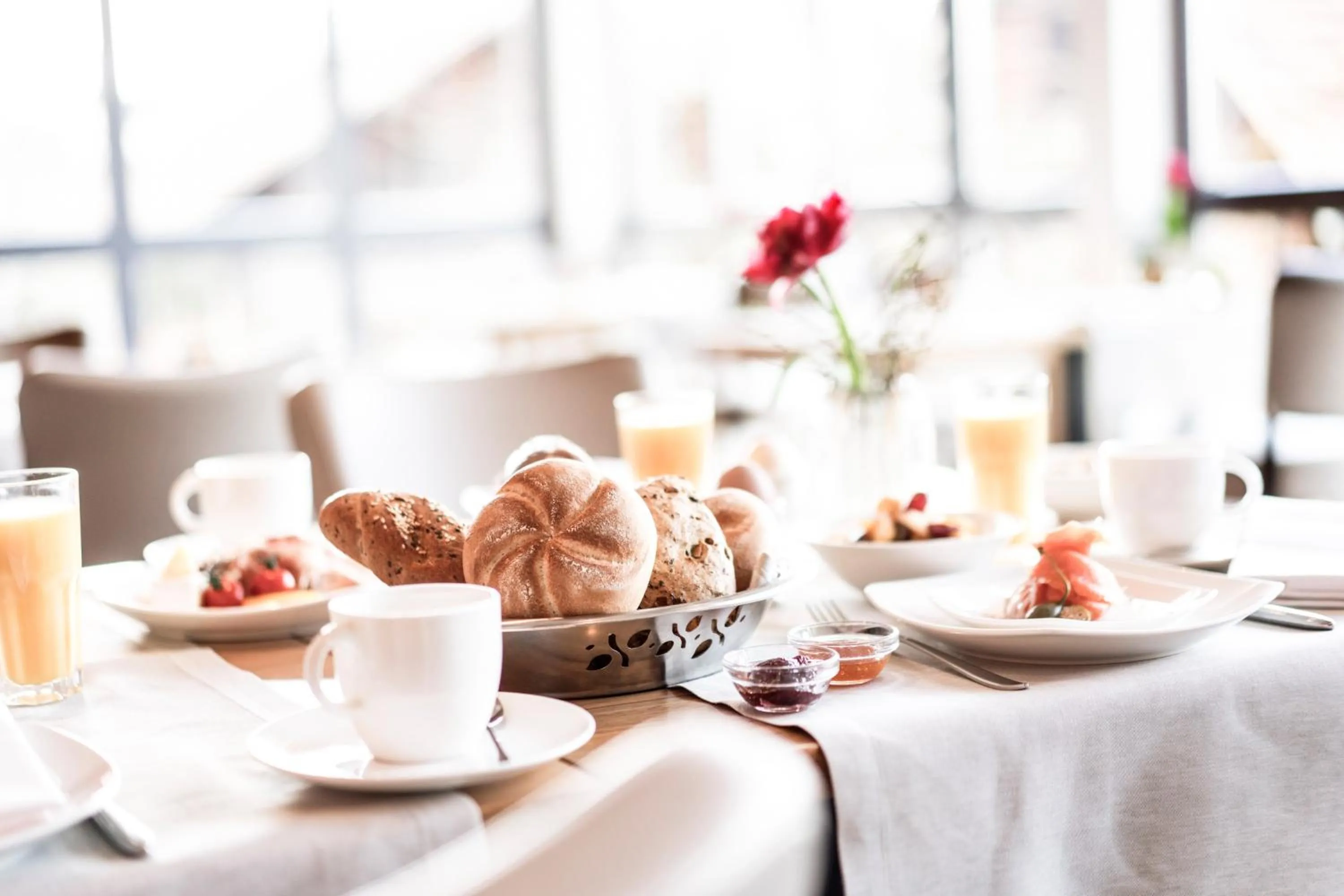 Breakfast in Hotel Restaurant Mohren