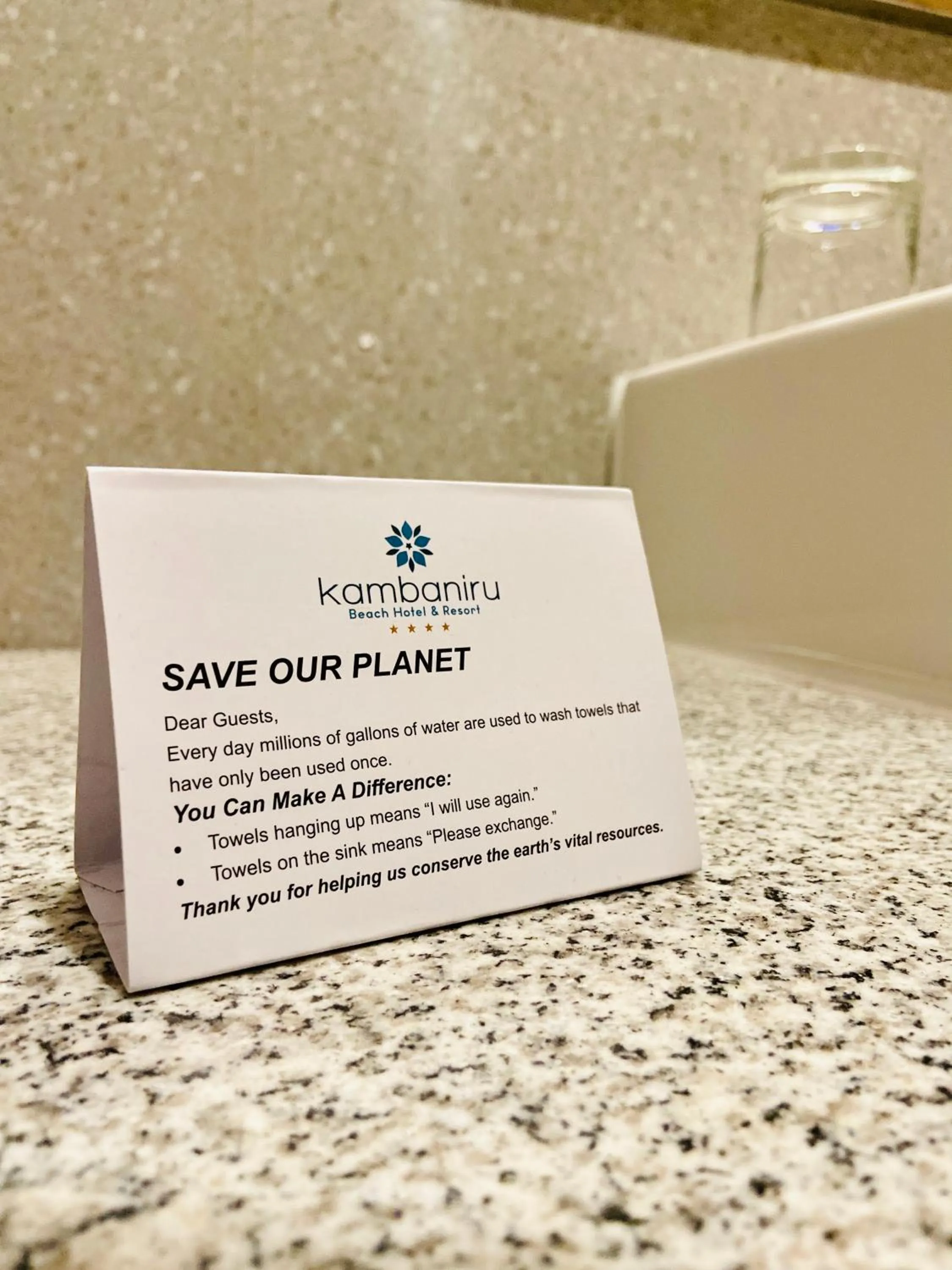 Logo/Certificate/Sign in Kambaniru Beach Hotel and Resort