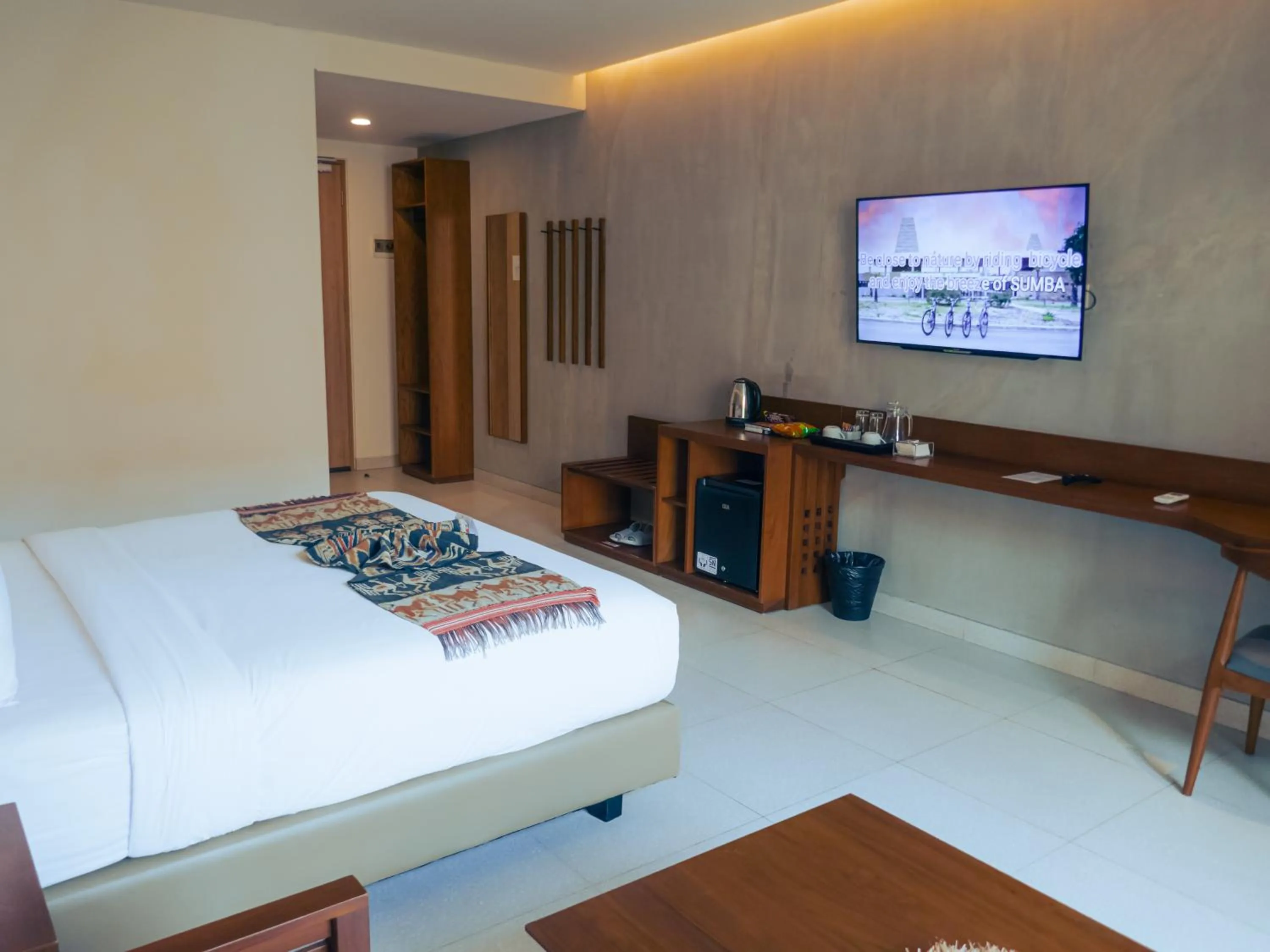 Bedroom, Bed in Kambaniru Beach Hotel and Resort