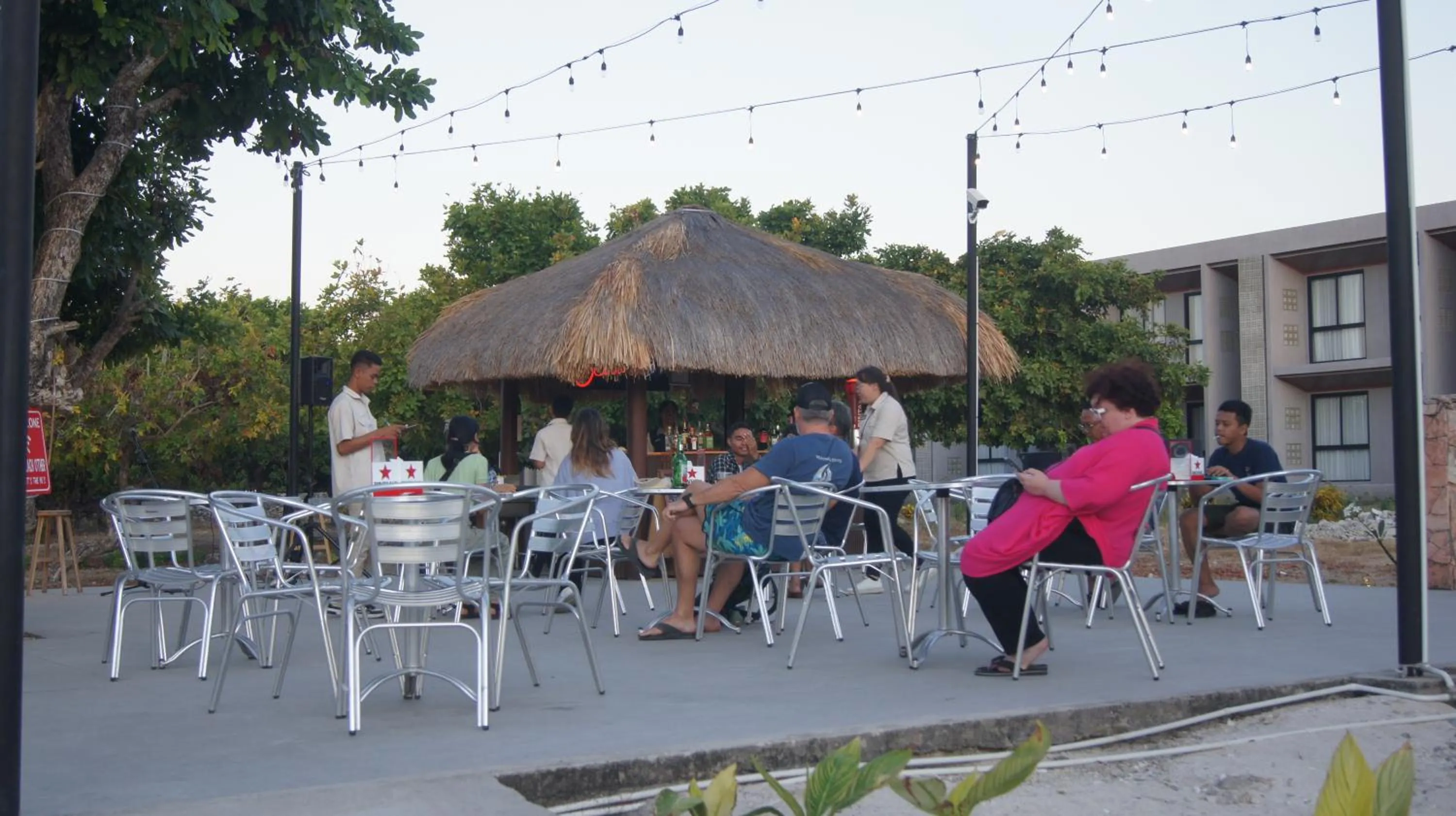 Lounge or bar in Kambaniru Beach Hotel and Resort