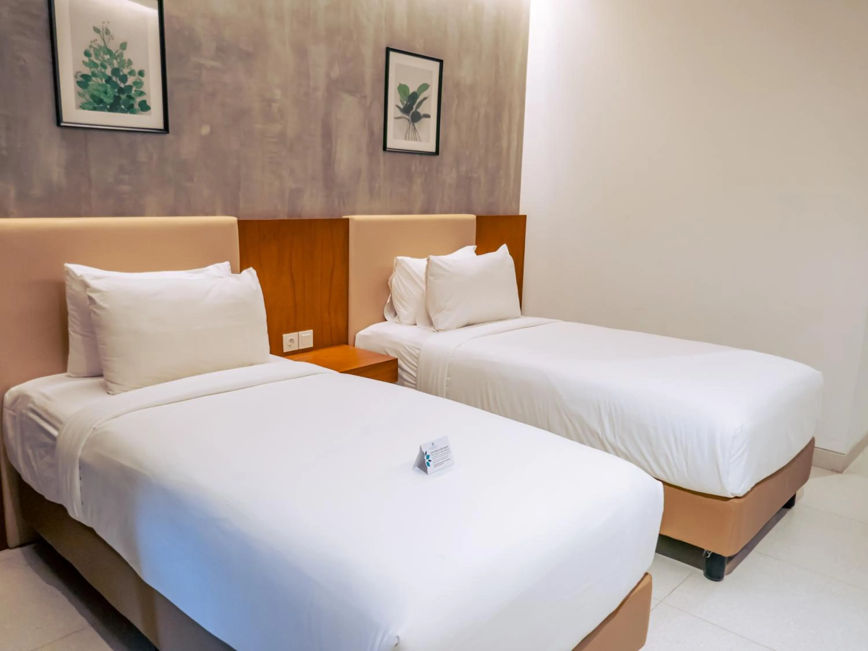 Bed in Kambaniru Beach Hotel and Resort