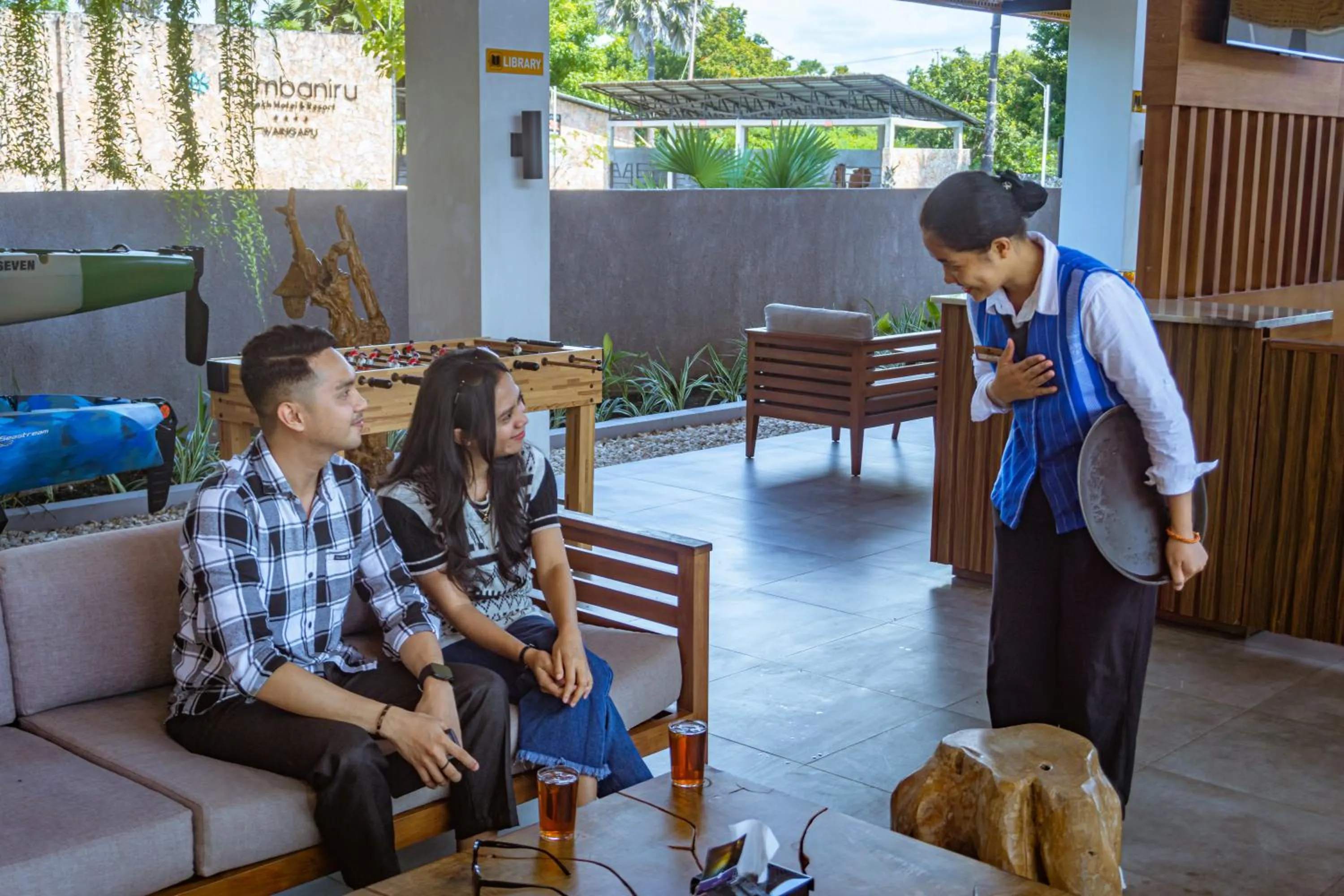 Lobby or reception in Kambaniru Beach Hotel and Resort