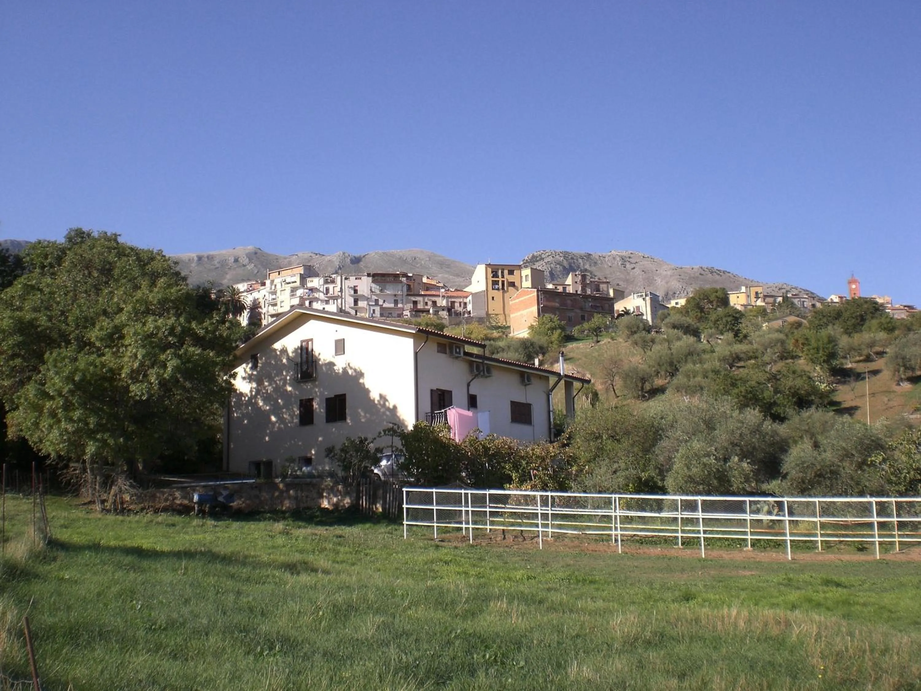 Natural landscape in B&B Villa Calagioli