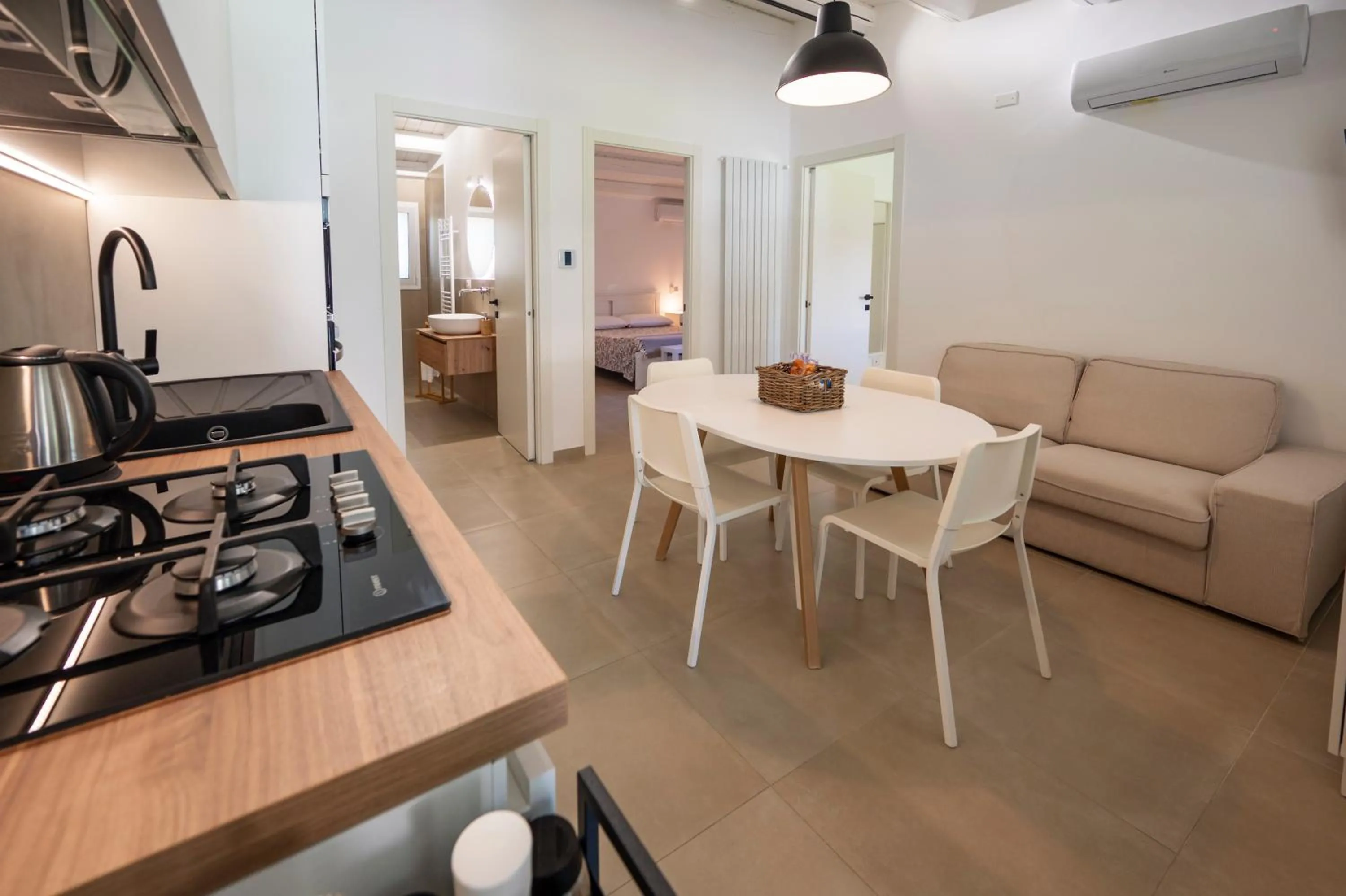 Kitchen or kitchenette in Villa Dolmen Beach