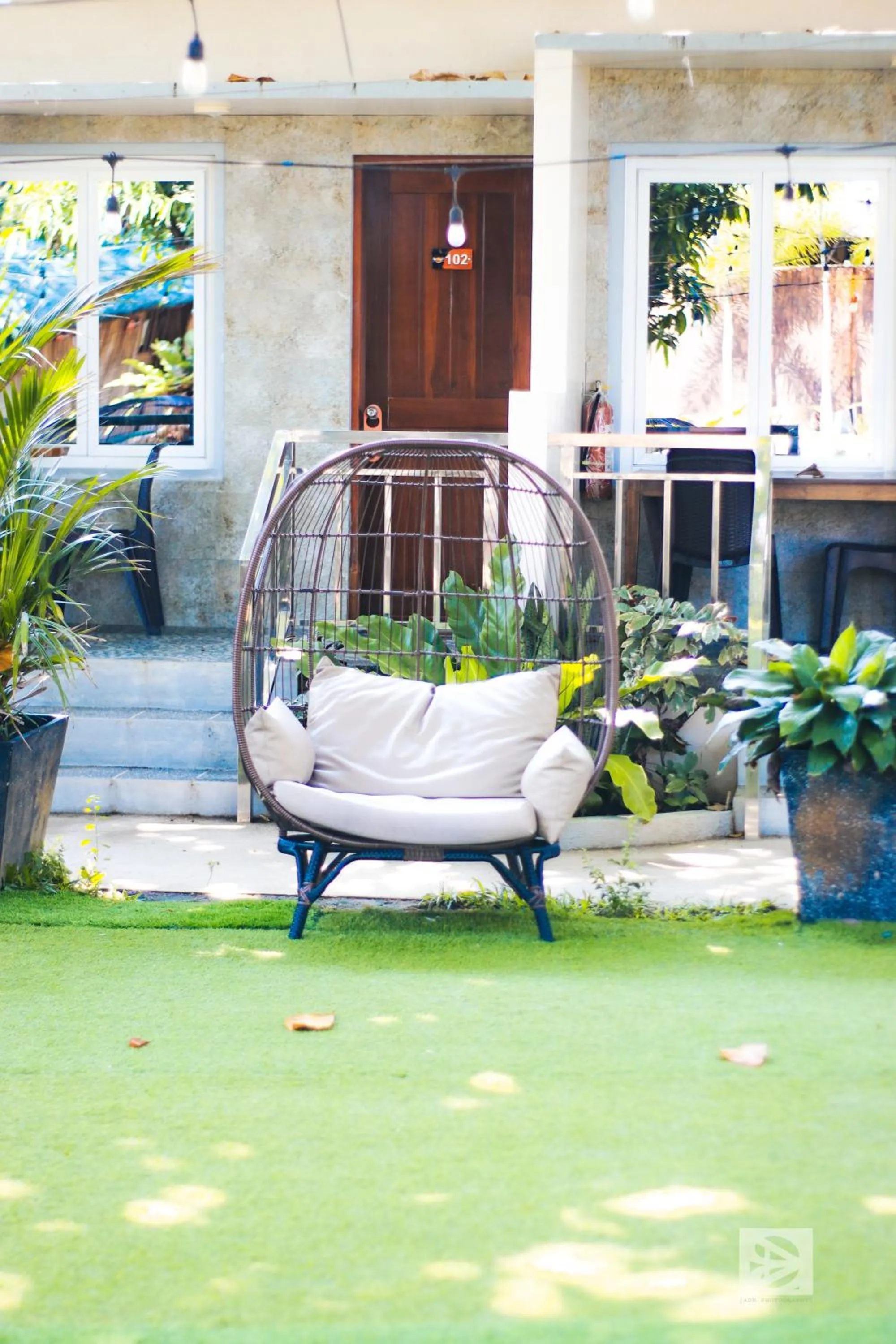 Garden in Youhan Beach Resort