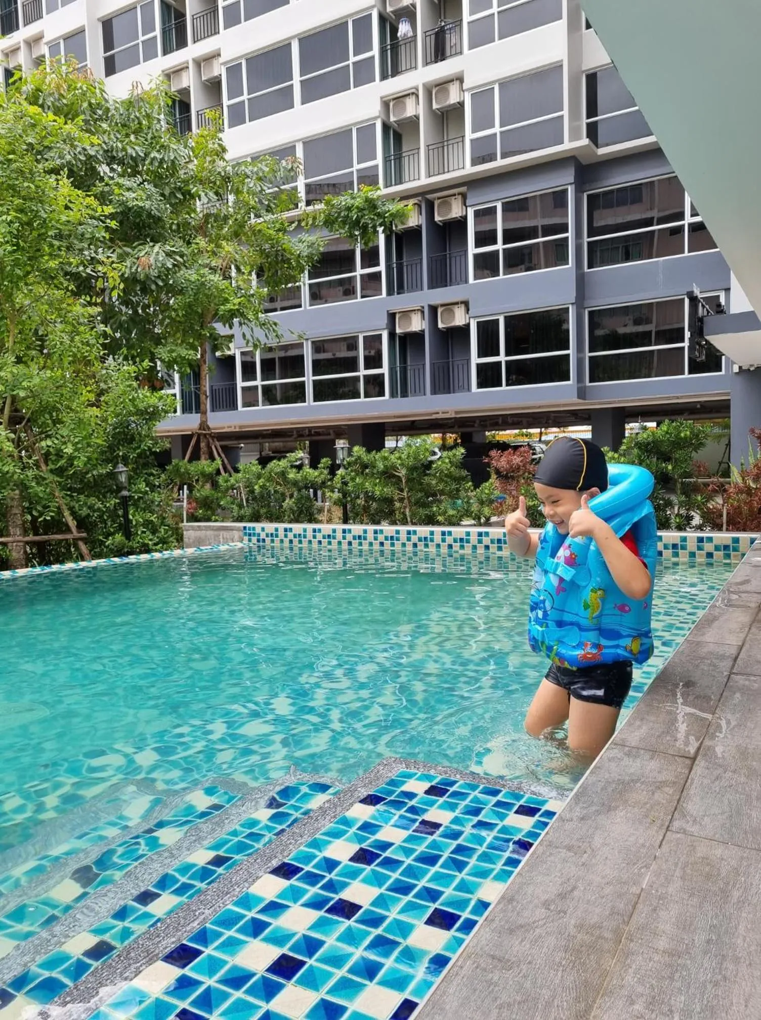 Garden in The Key Point Hotel