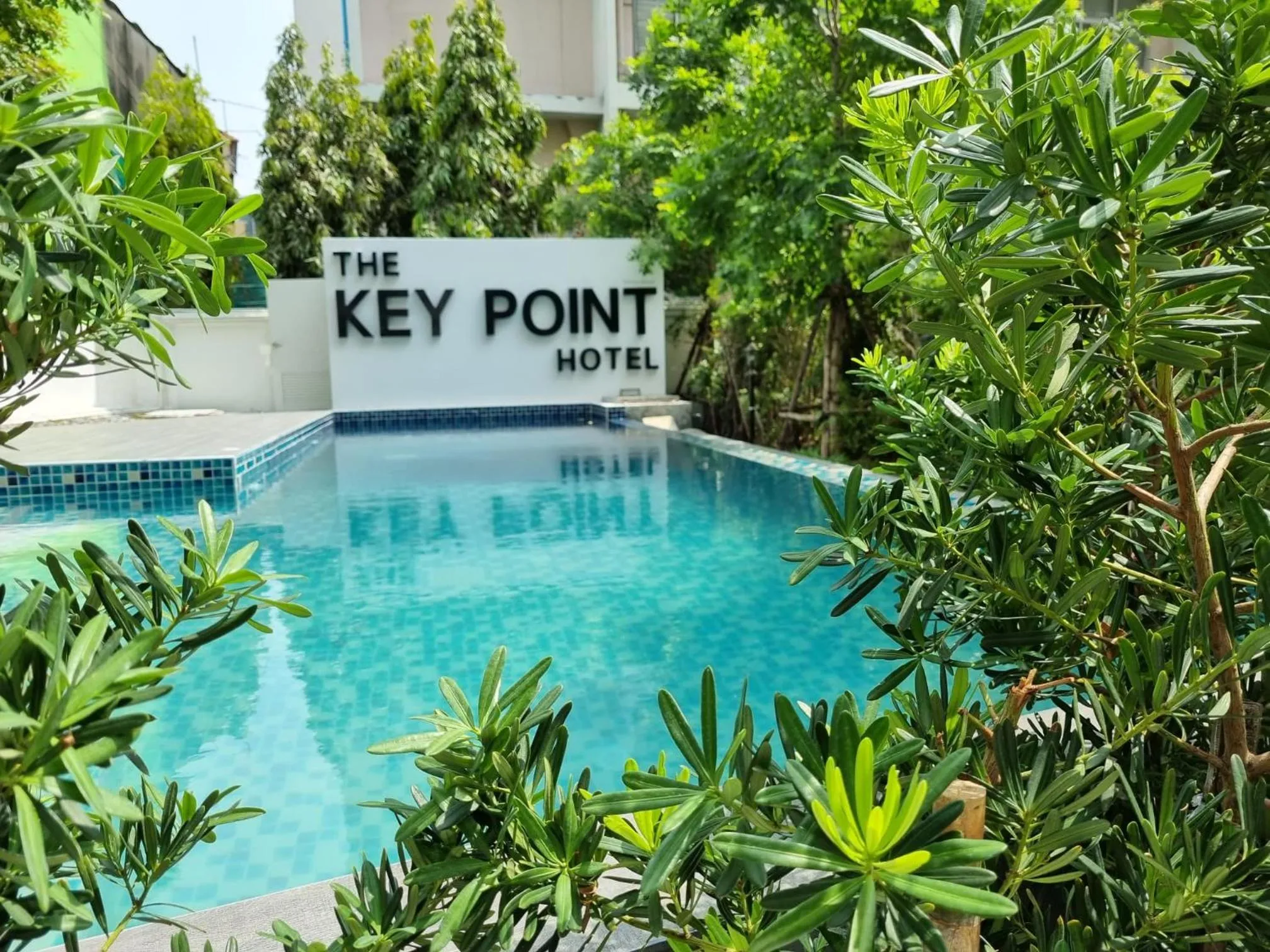 Garden in The Key Point Hotel