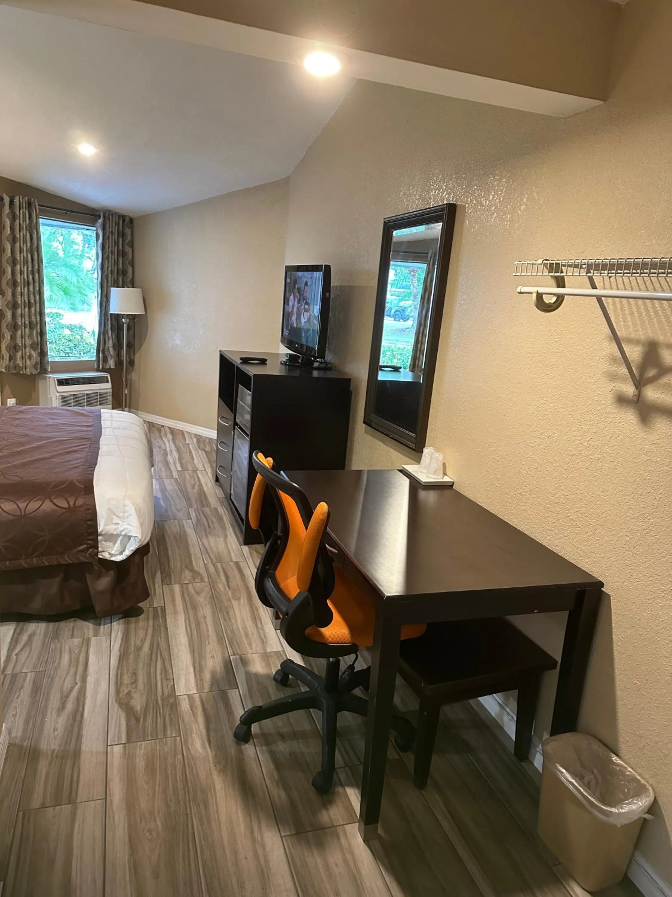 Bed in A-1 Budget Motel