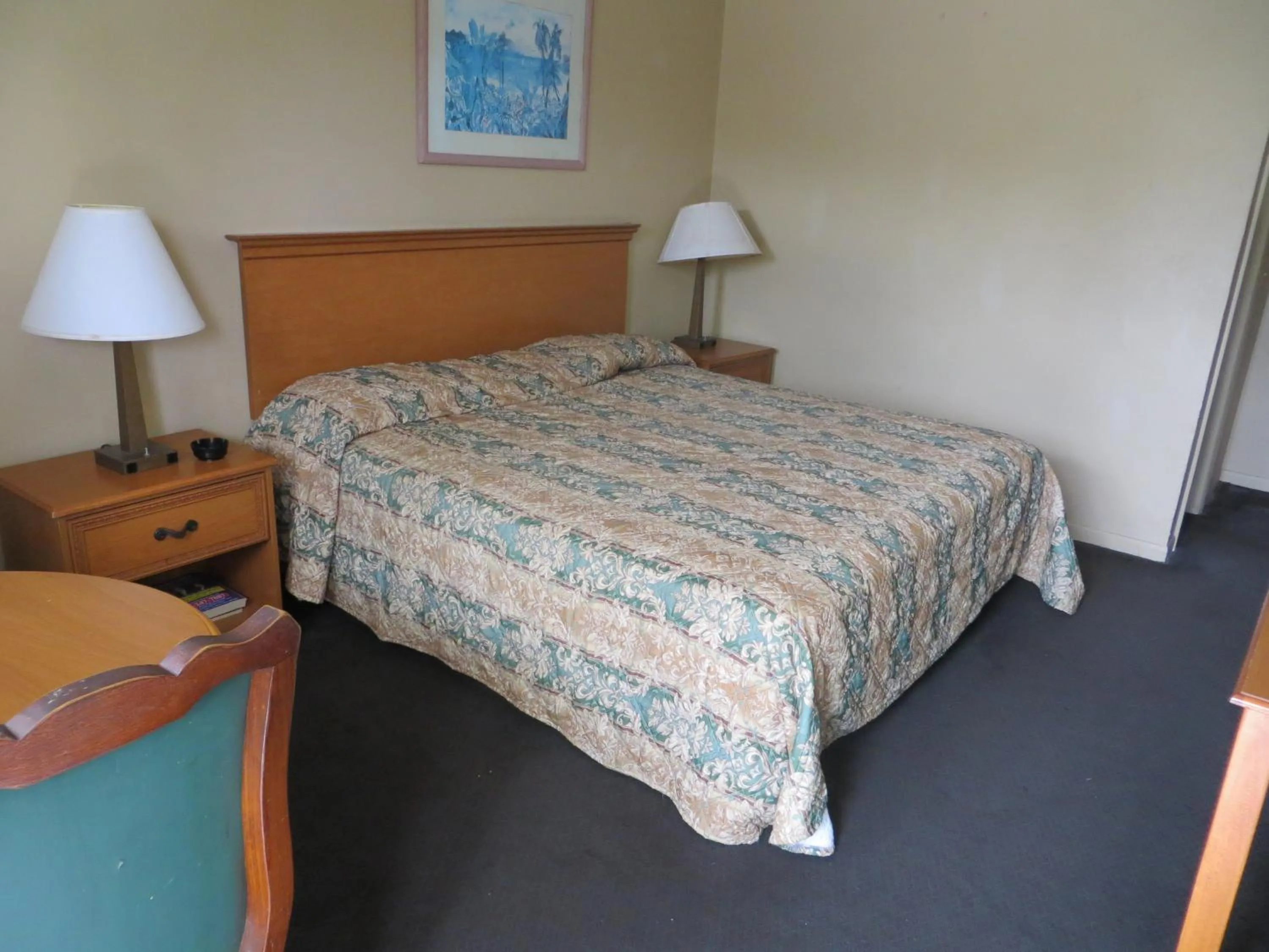 Bed in Country Lodge