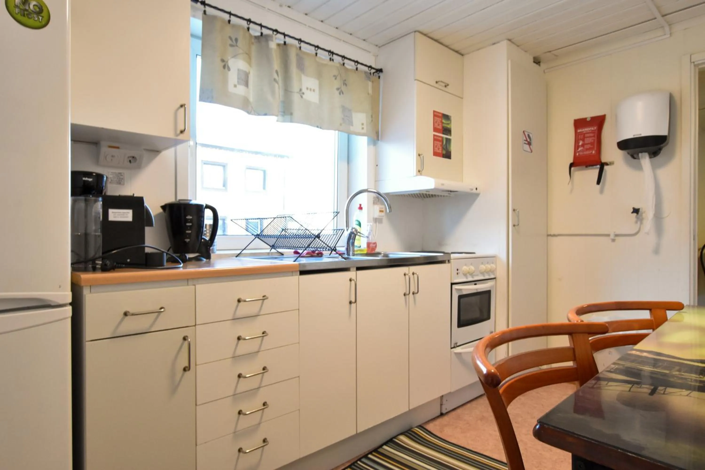 Kitchen or kitchenette in Abisko Guesthouse & Activities