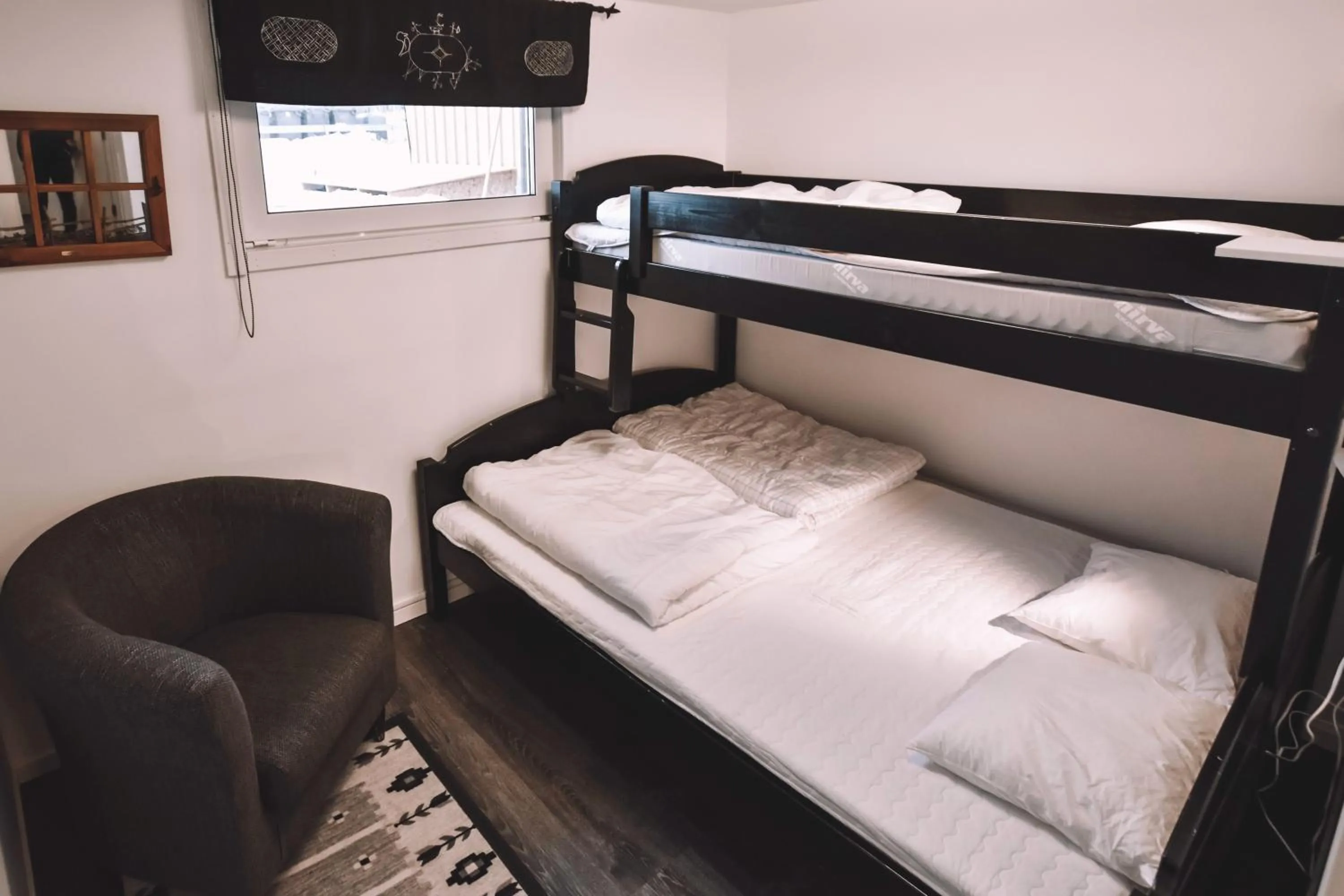 Bed in Abisko Guesthouse & Activities