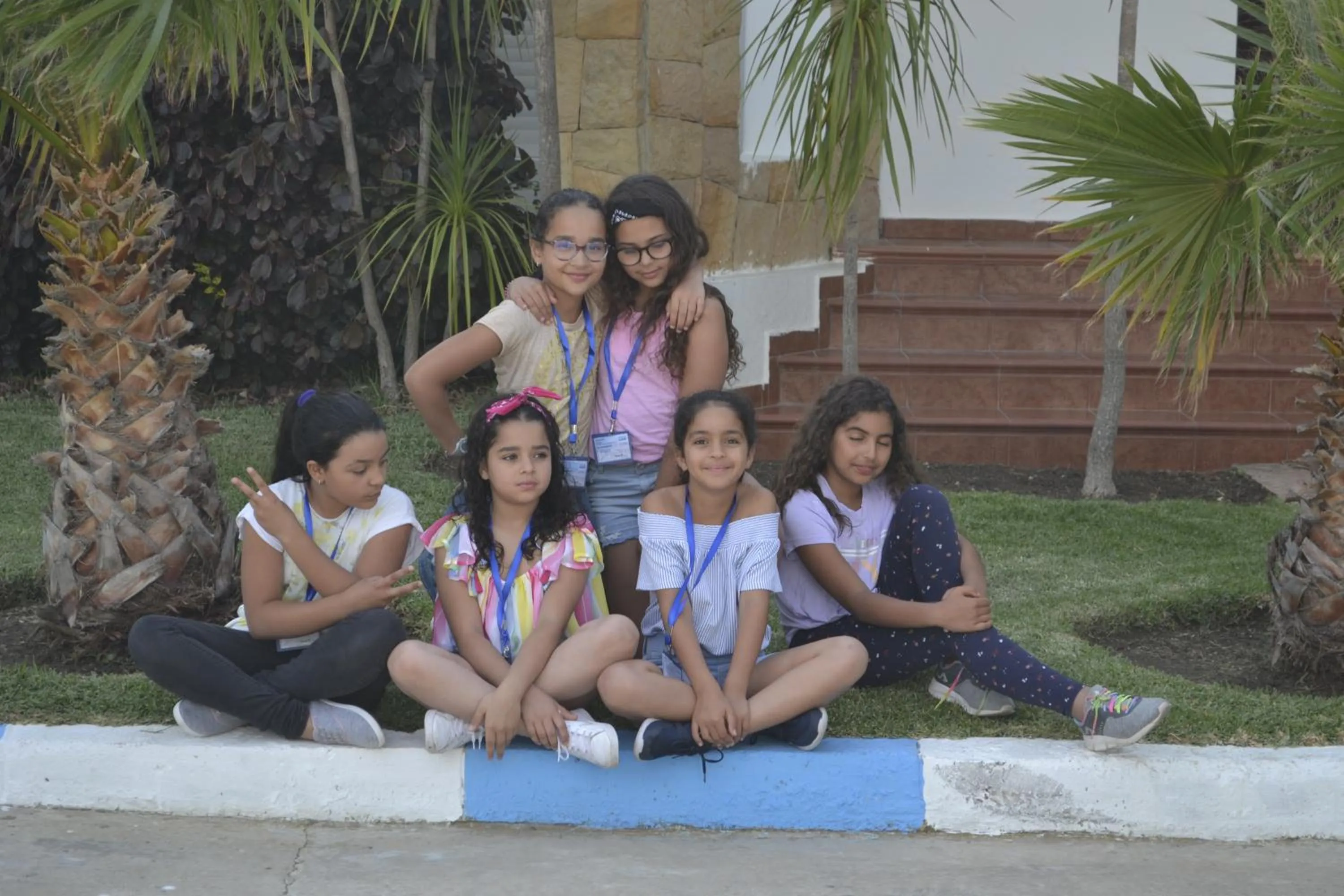 children in Mnar Park aqua park