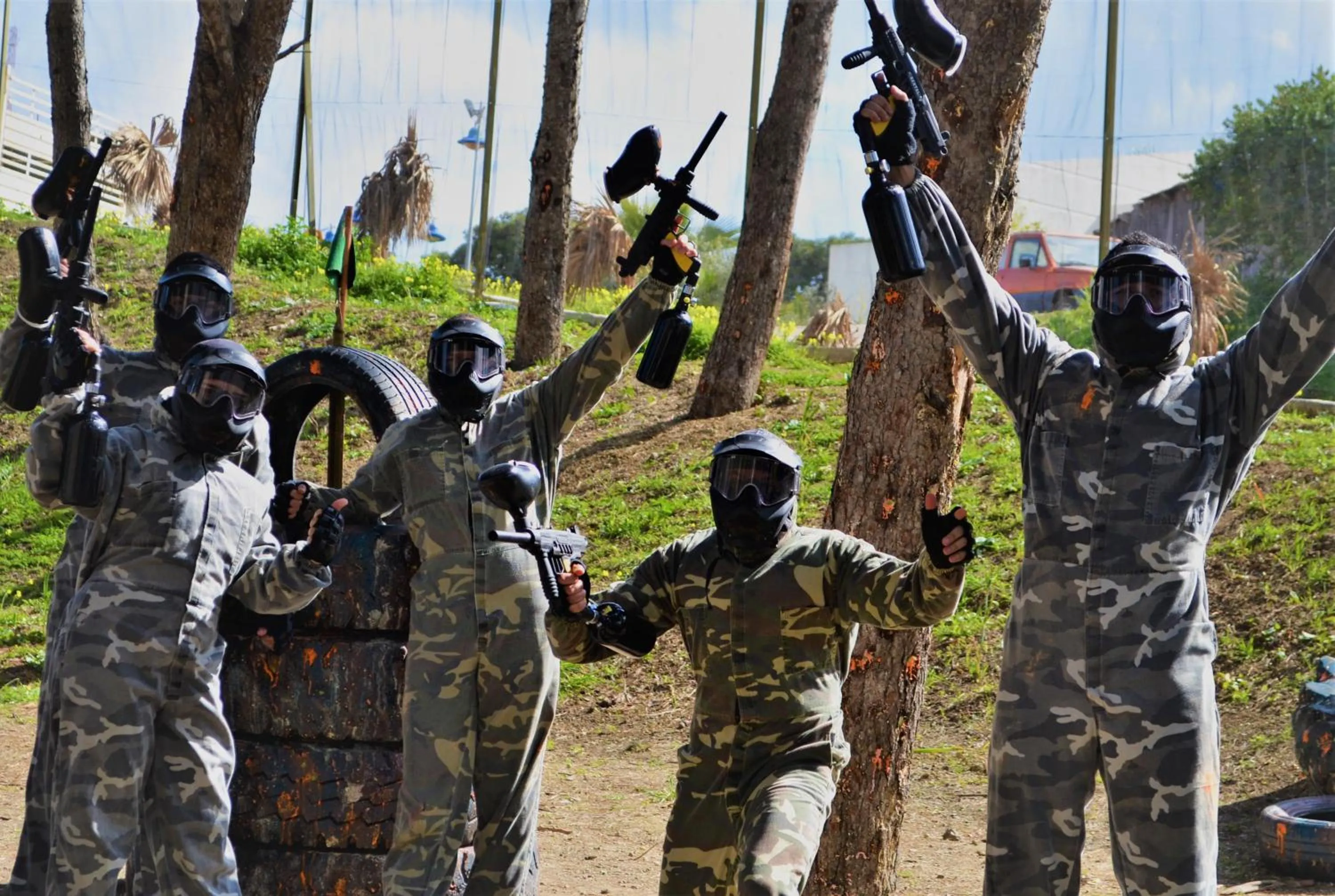 Activities in Mnar Park aqua park