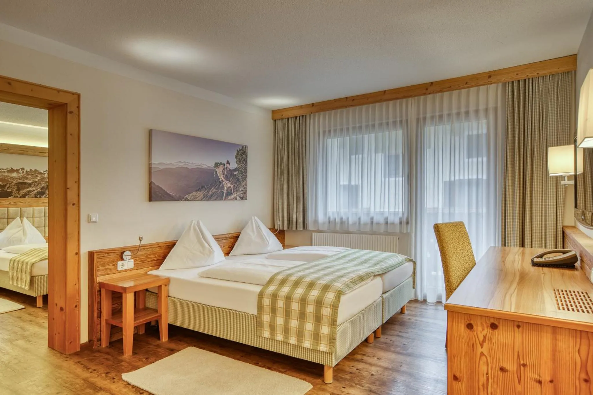 Photo of the whole room, Bed in Hotel Alte Post