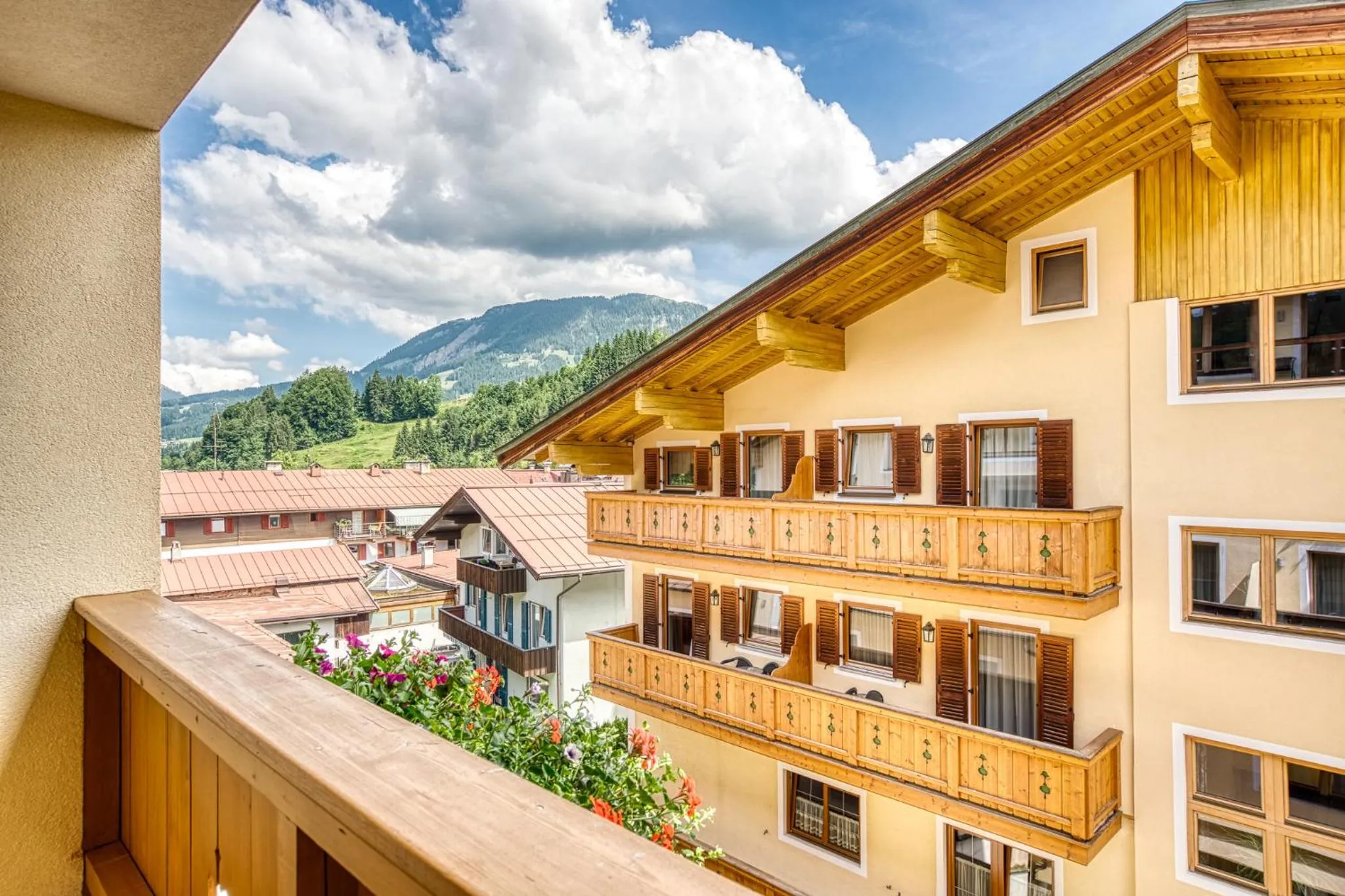 Balcony/Terrace in Hotel Alte Post
