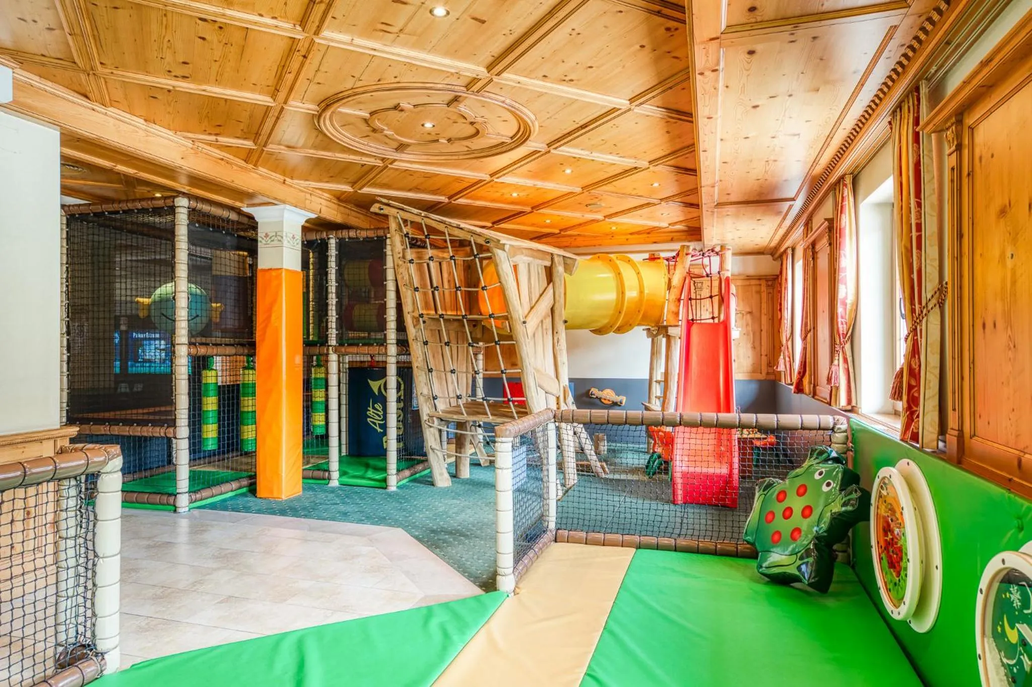 Children play ground in Hotel Alte Post