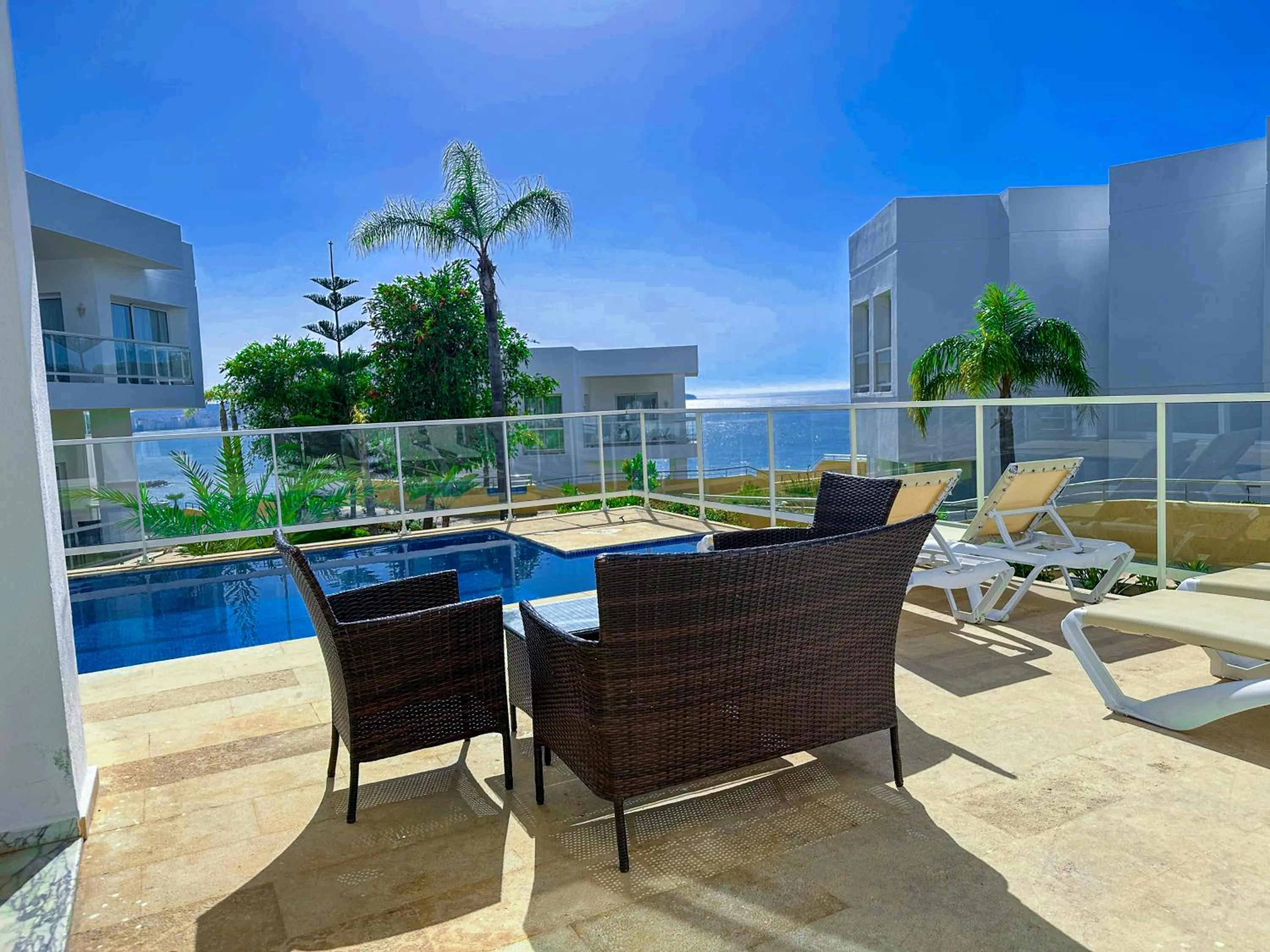 View (from property/room) in Hotel Farah Tanger