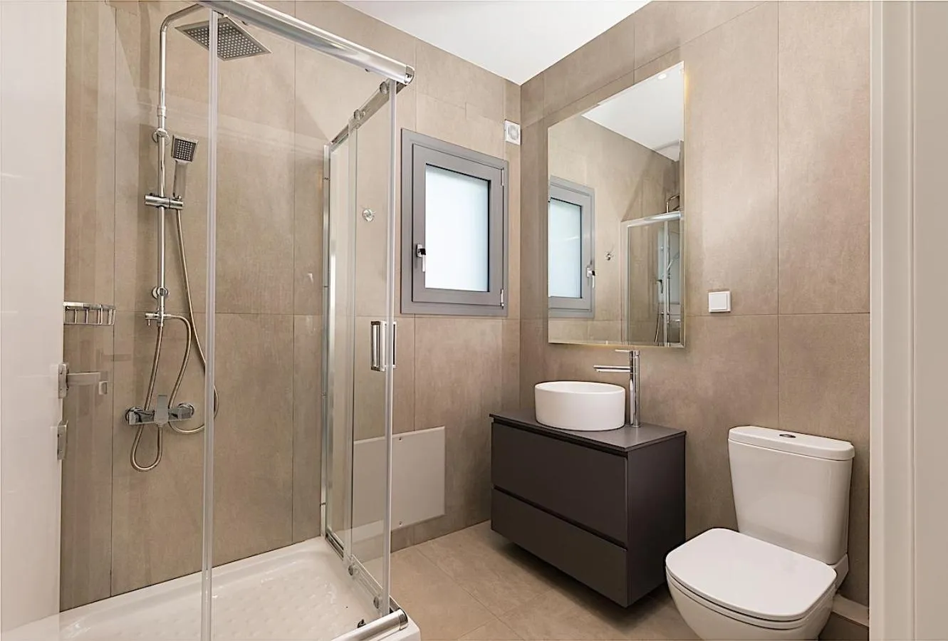 Shower in Villa Giem