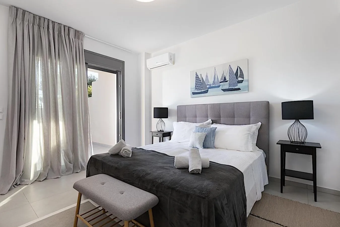 Bedroom in Villa Giem