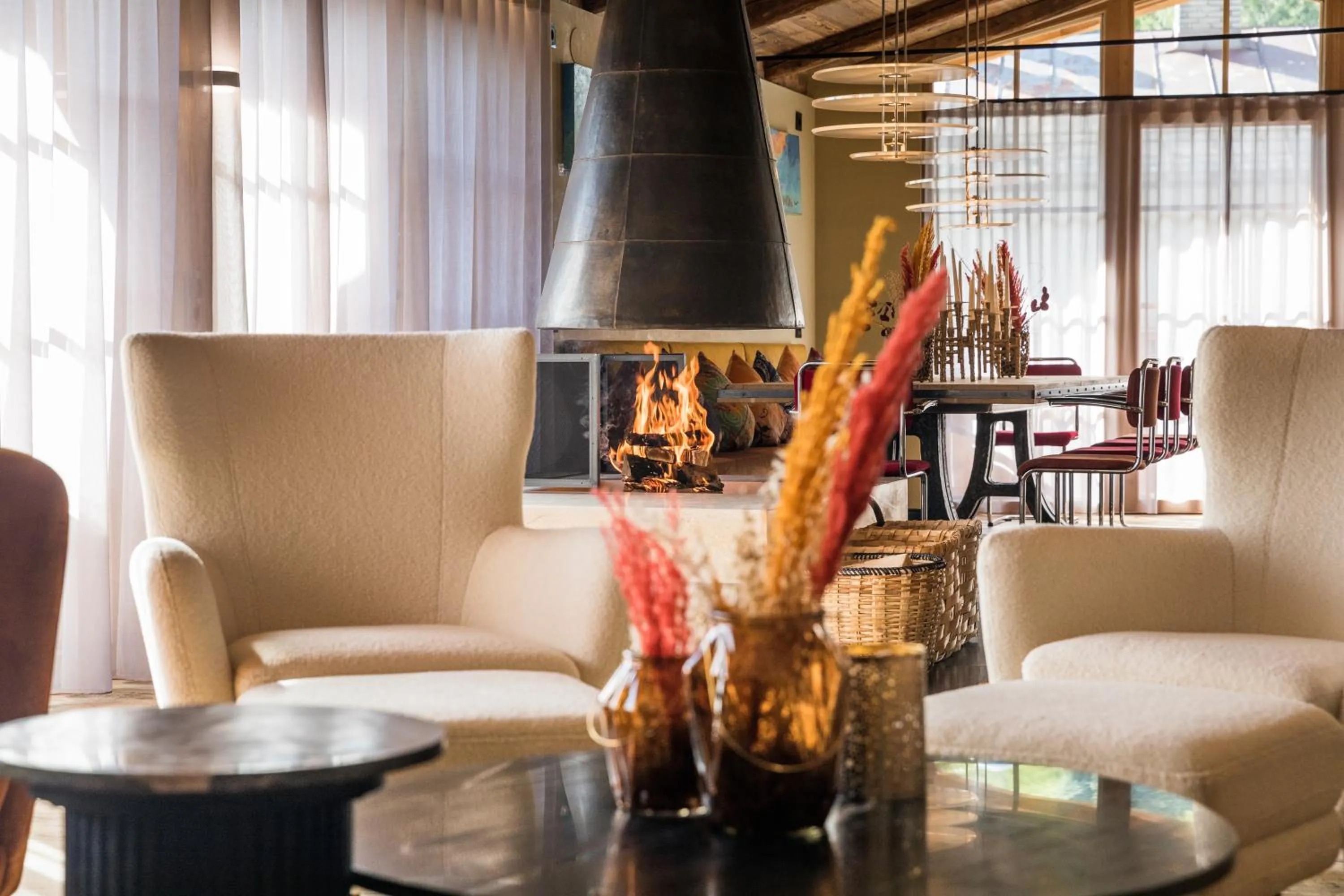 Living room in Raffl's Tyrol Hotel