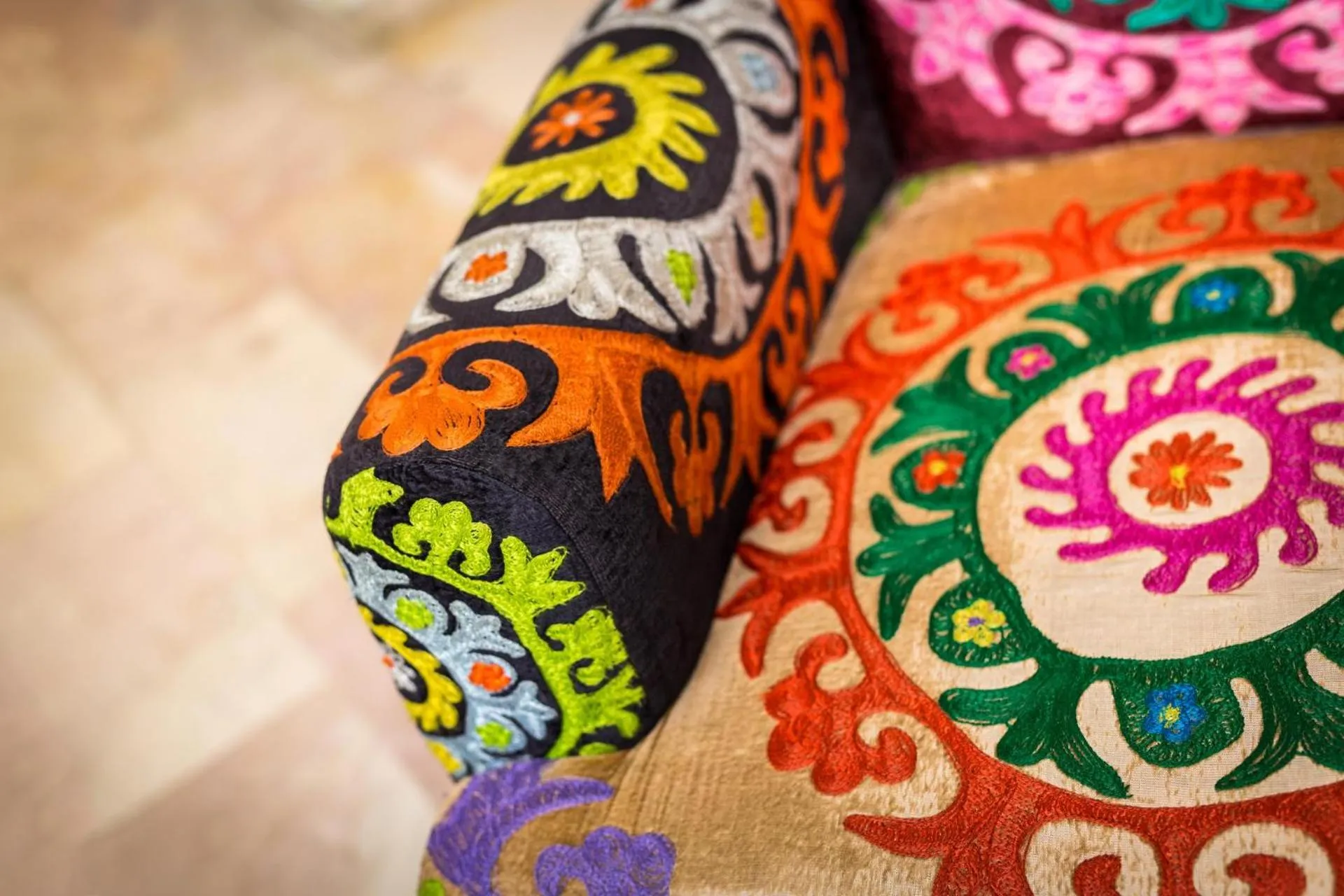 Seating area in Raffl's Tyrol Hotel