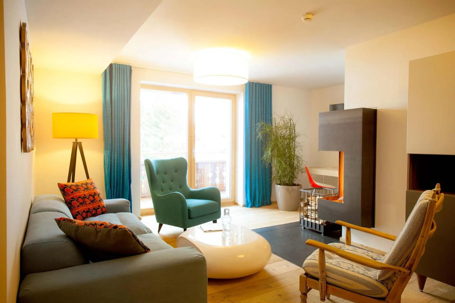 Living room in Raffl's Tyrol Hotel