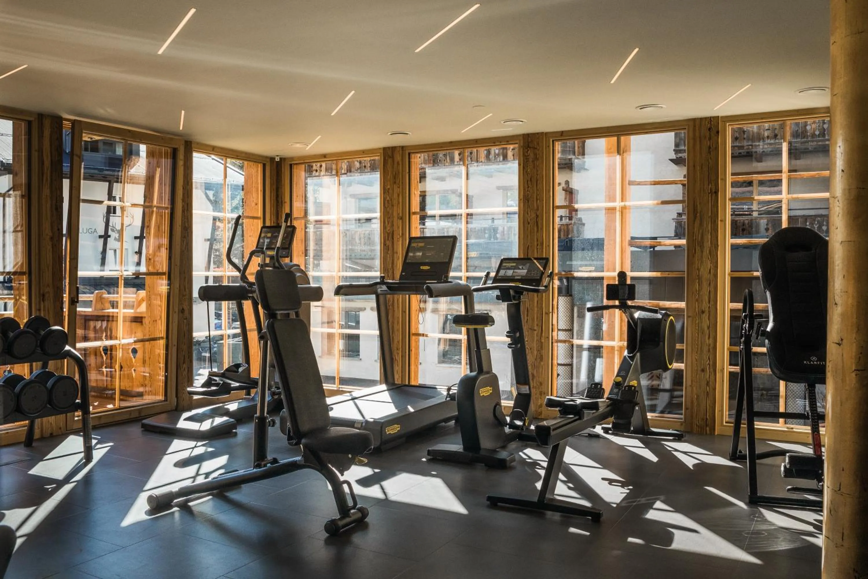 Fitness centre/facilities in Raffl's Tyrol Hotel