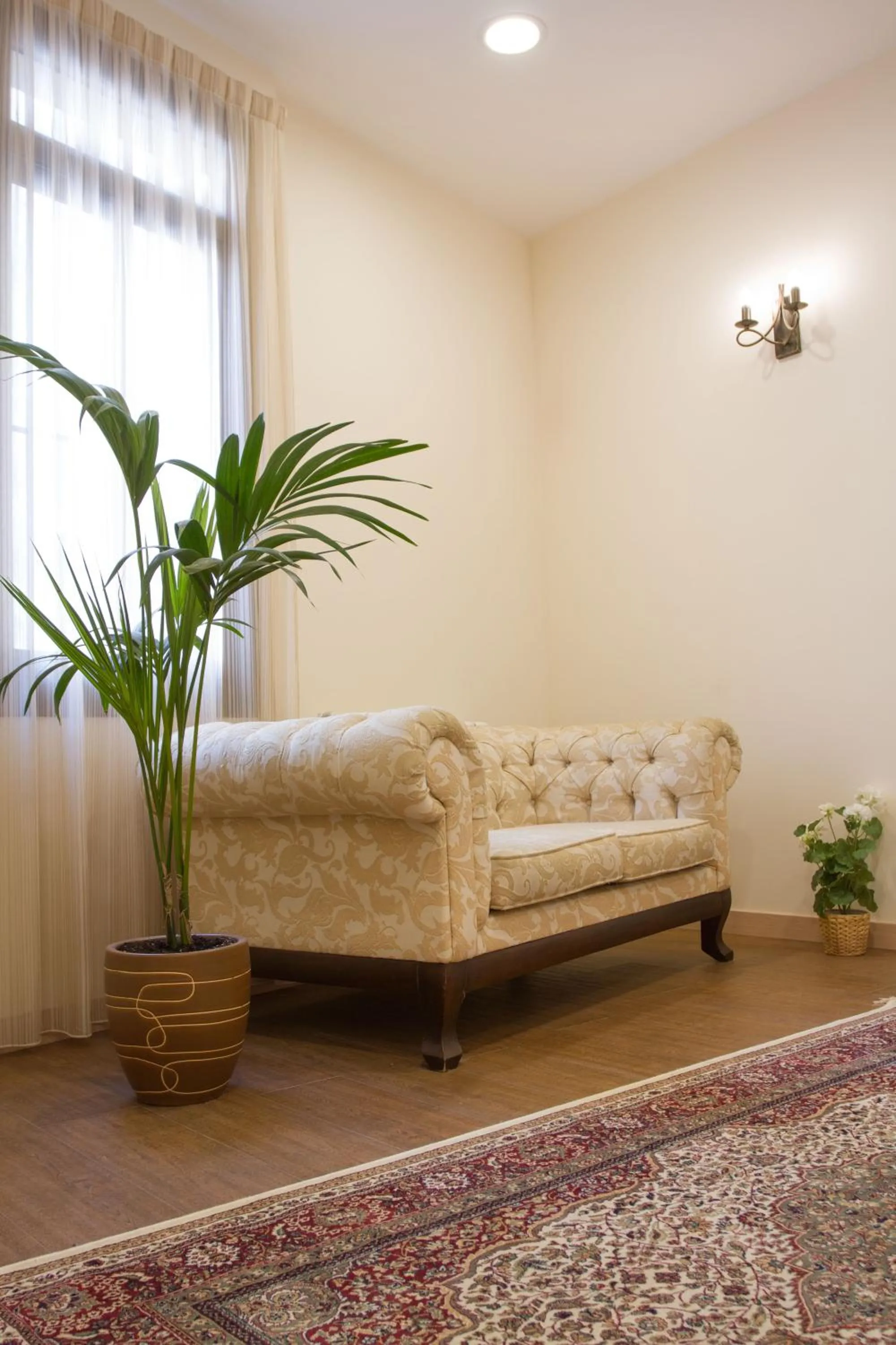 Communal lounge/ TV room in Hostal Excellence