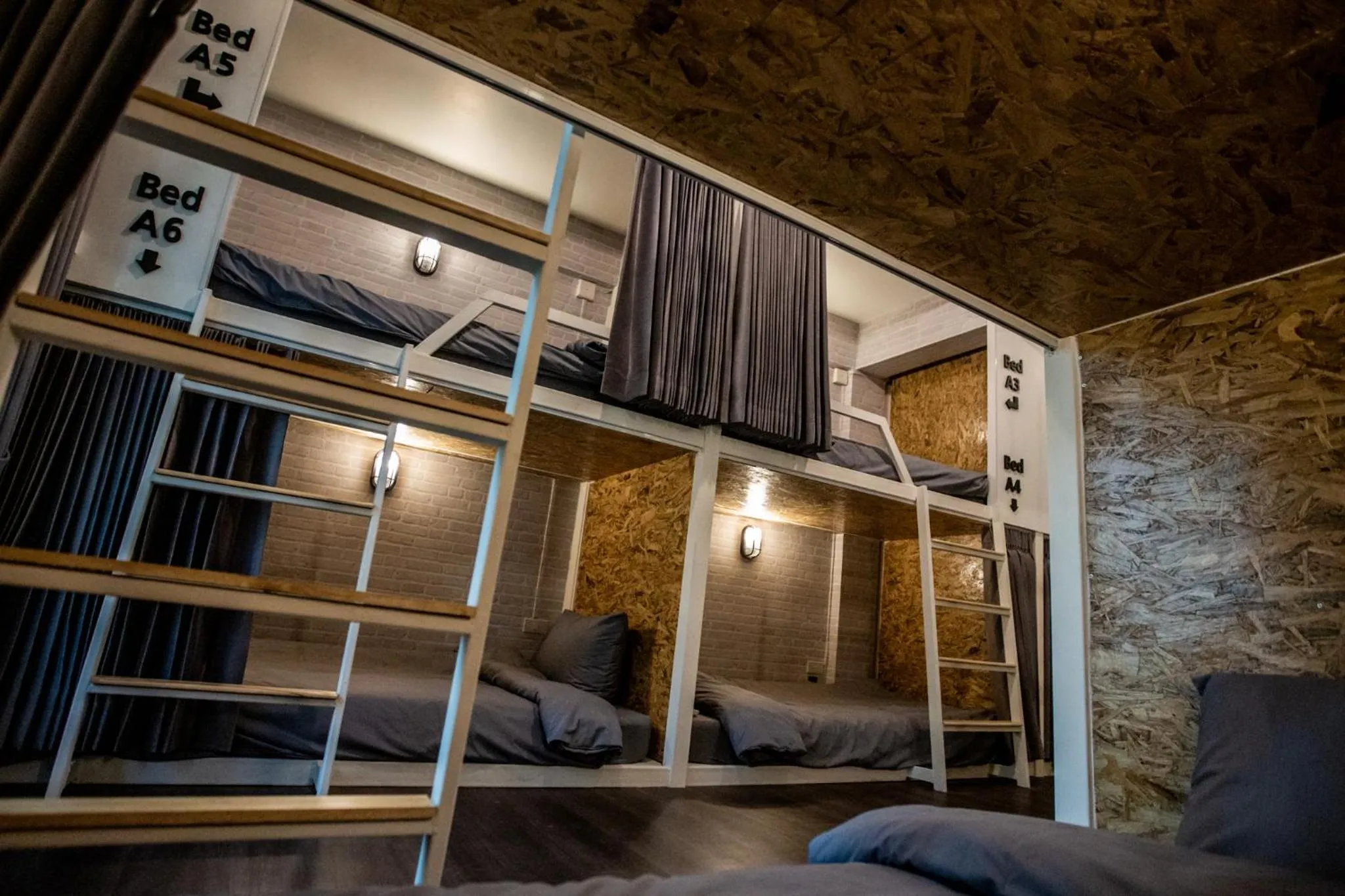 bunk bed, Bed in My Way Hostel Chiang Mai