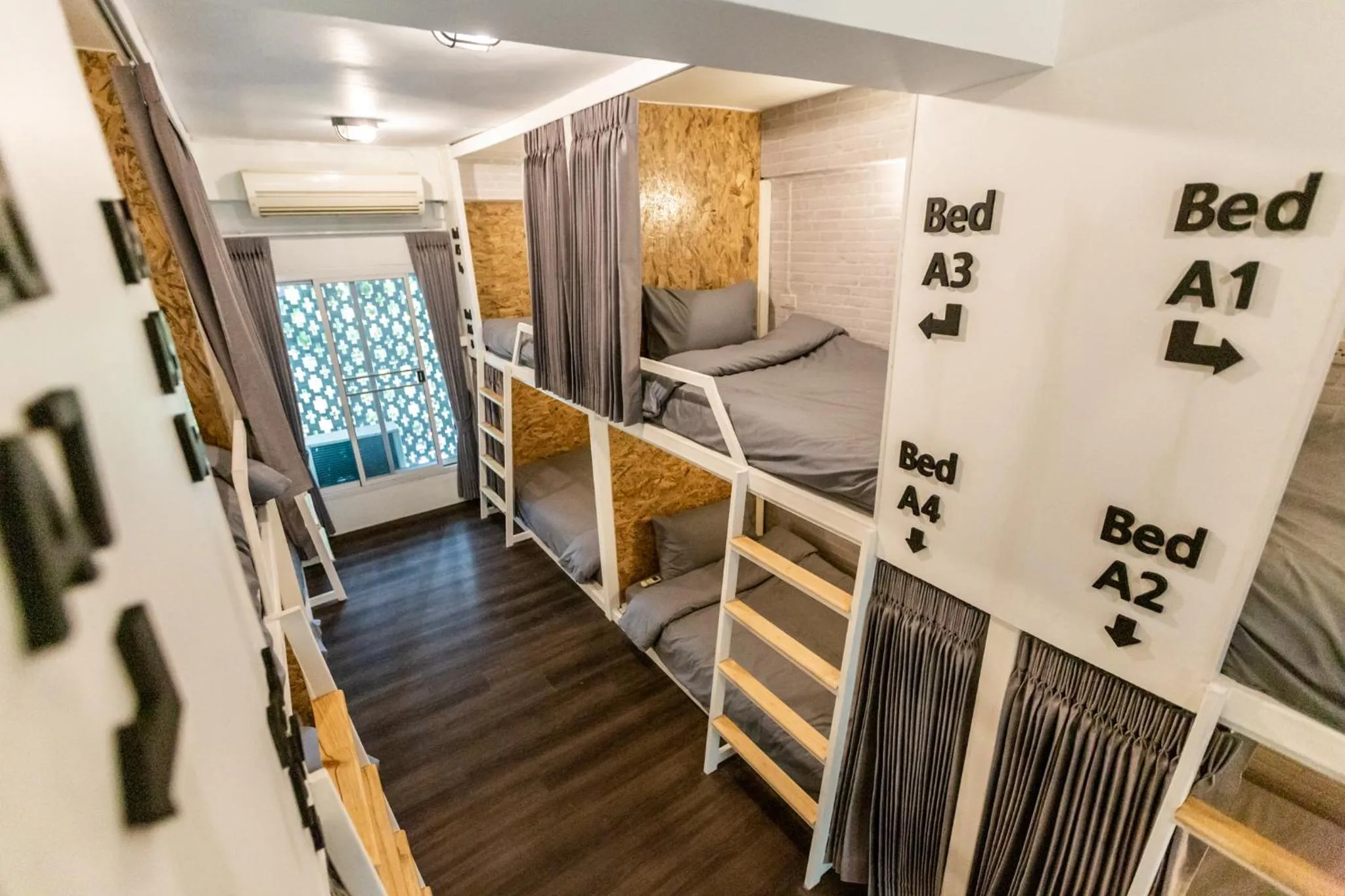 bunk bed, Bed in My Way Hostel Chiang Mai