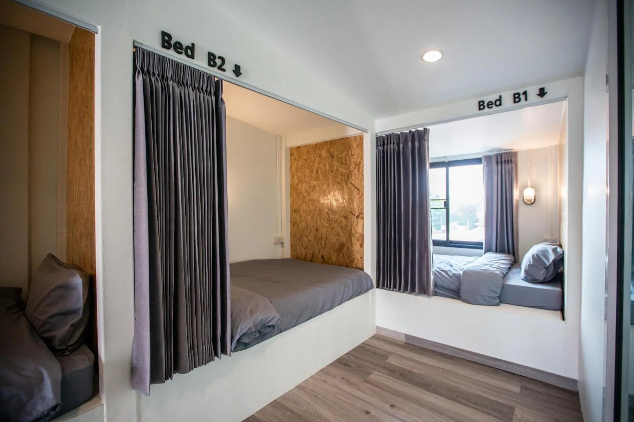 Bed in My Way Hostel Chiang Mai