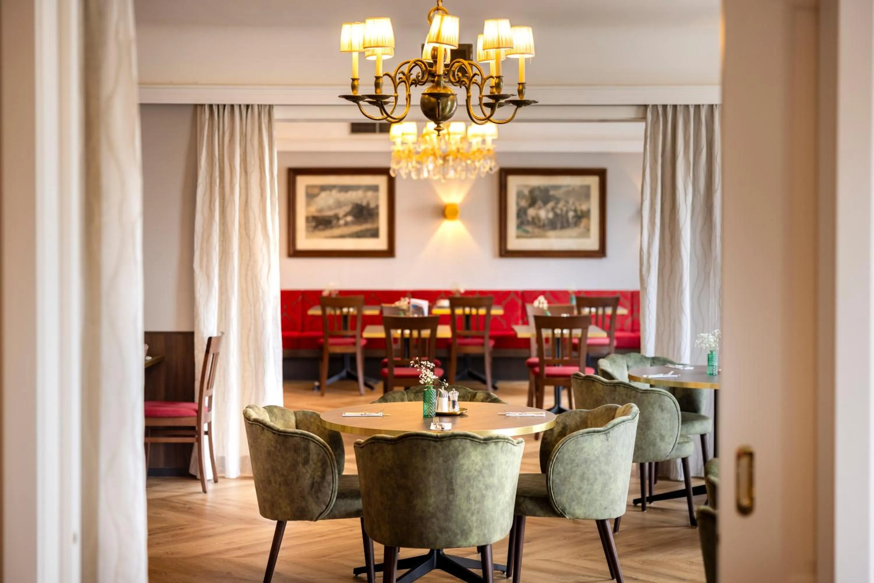 Restaurant/places to eat in Vergeiner's Hotel Traube