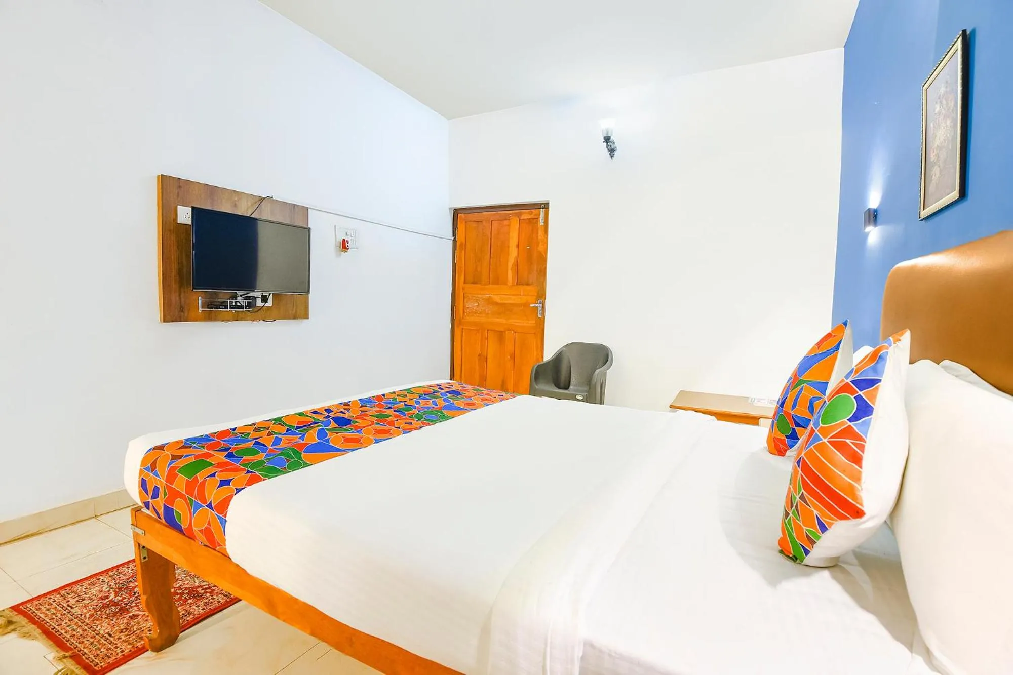 Bed in FabHotel Benz Destination - 700m Candolim Beach