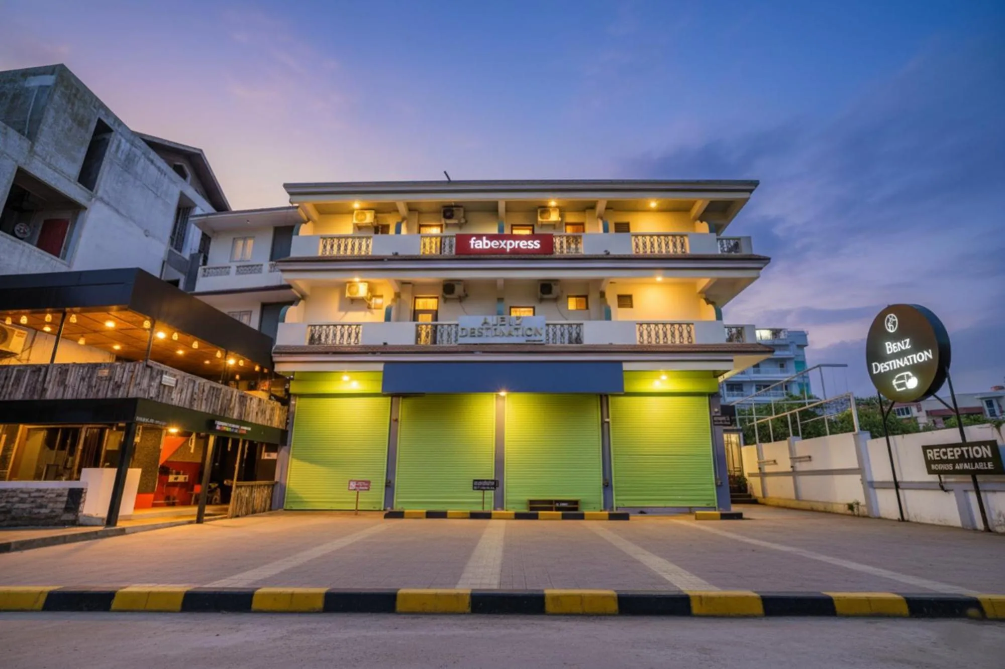 Property building in FabHotel Benz Destination - 700m Candolim Beach