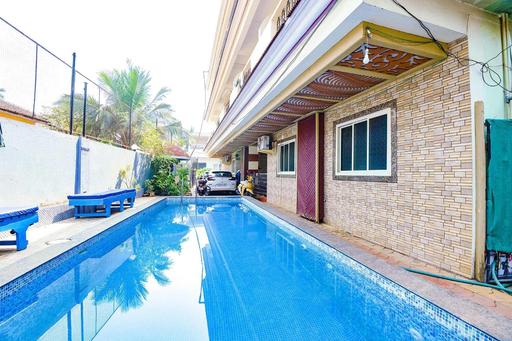 Swimming pool in FabHotel Benz Destination - 700m Candolim Beach