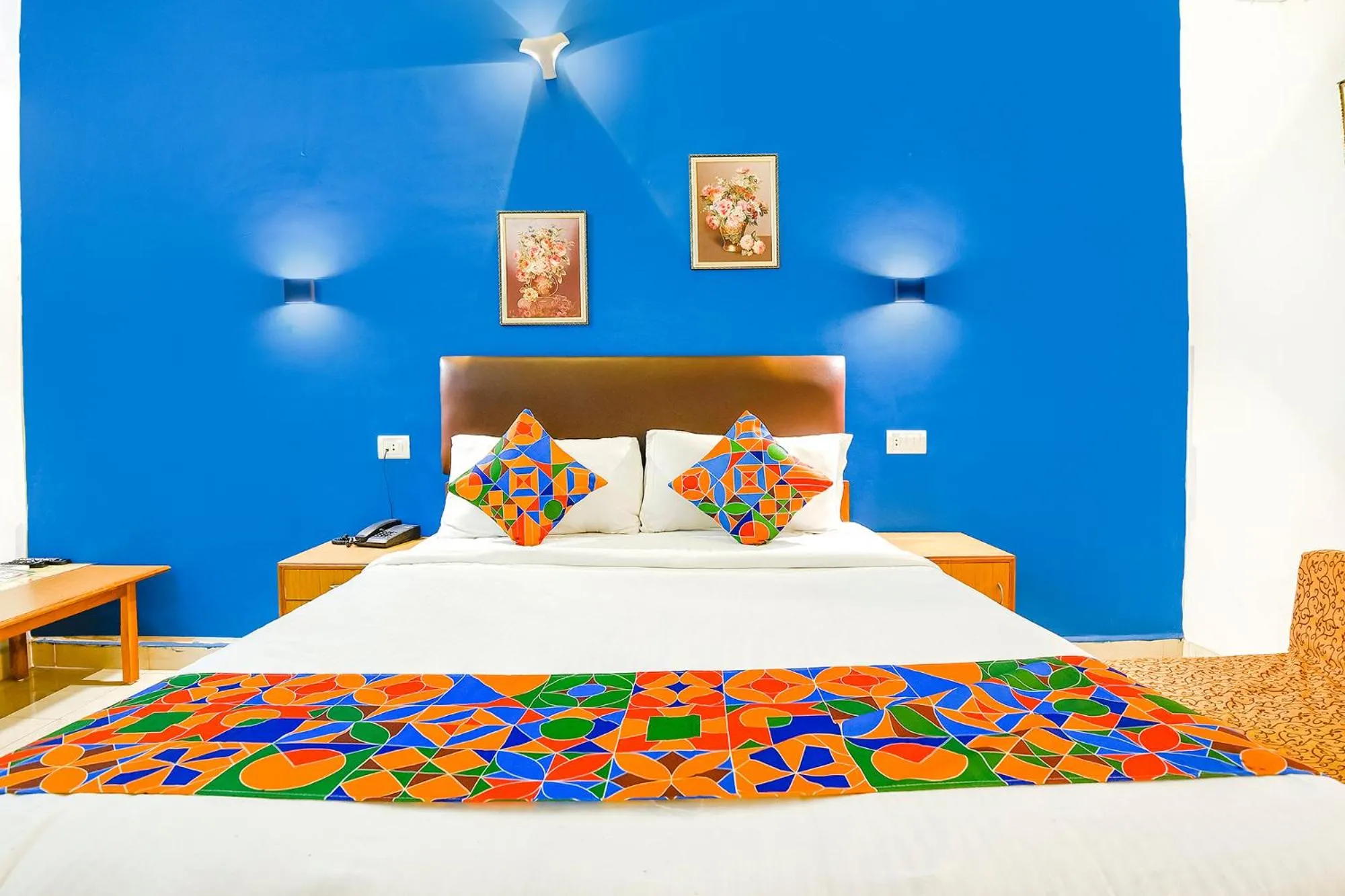 Bed in FabHotel Benz Destination - 700m Candolim Beach