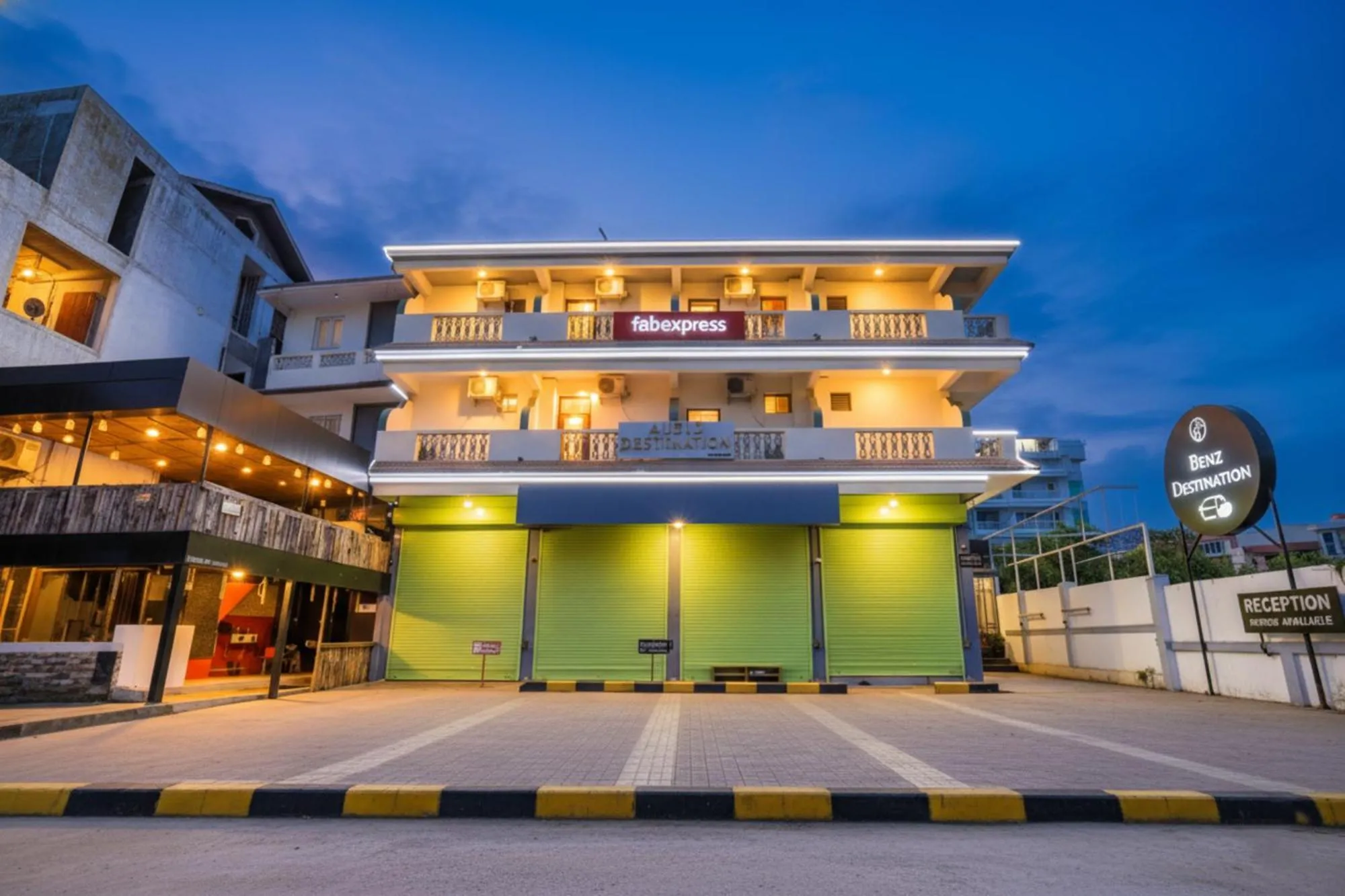 Property building in FabHotel Benz Destination - 700m Candolim Beach
