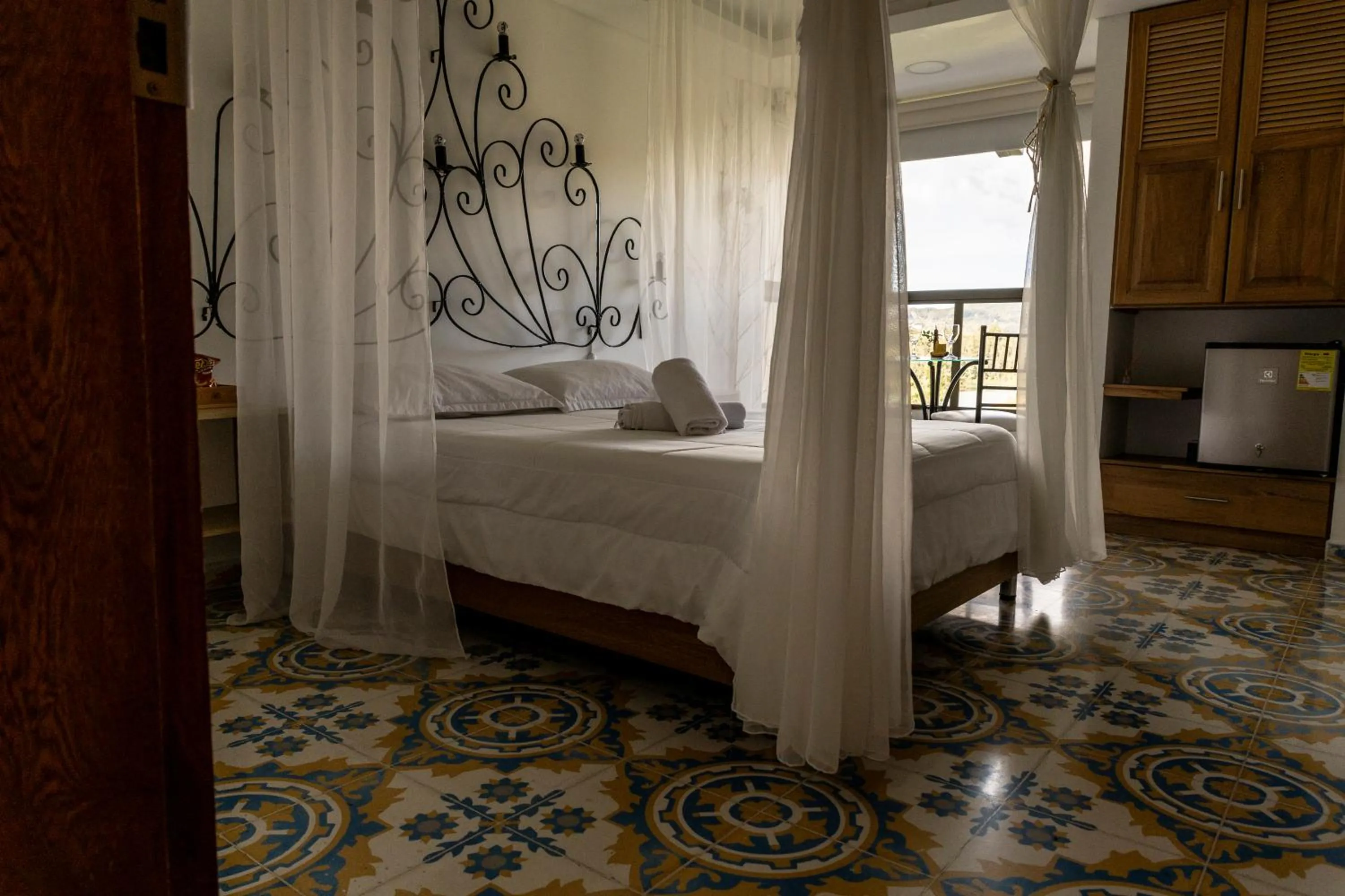 Bed in Hotel Bahia Del Faro