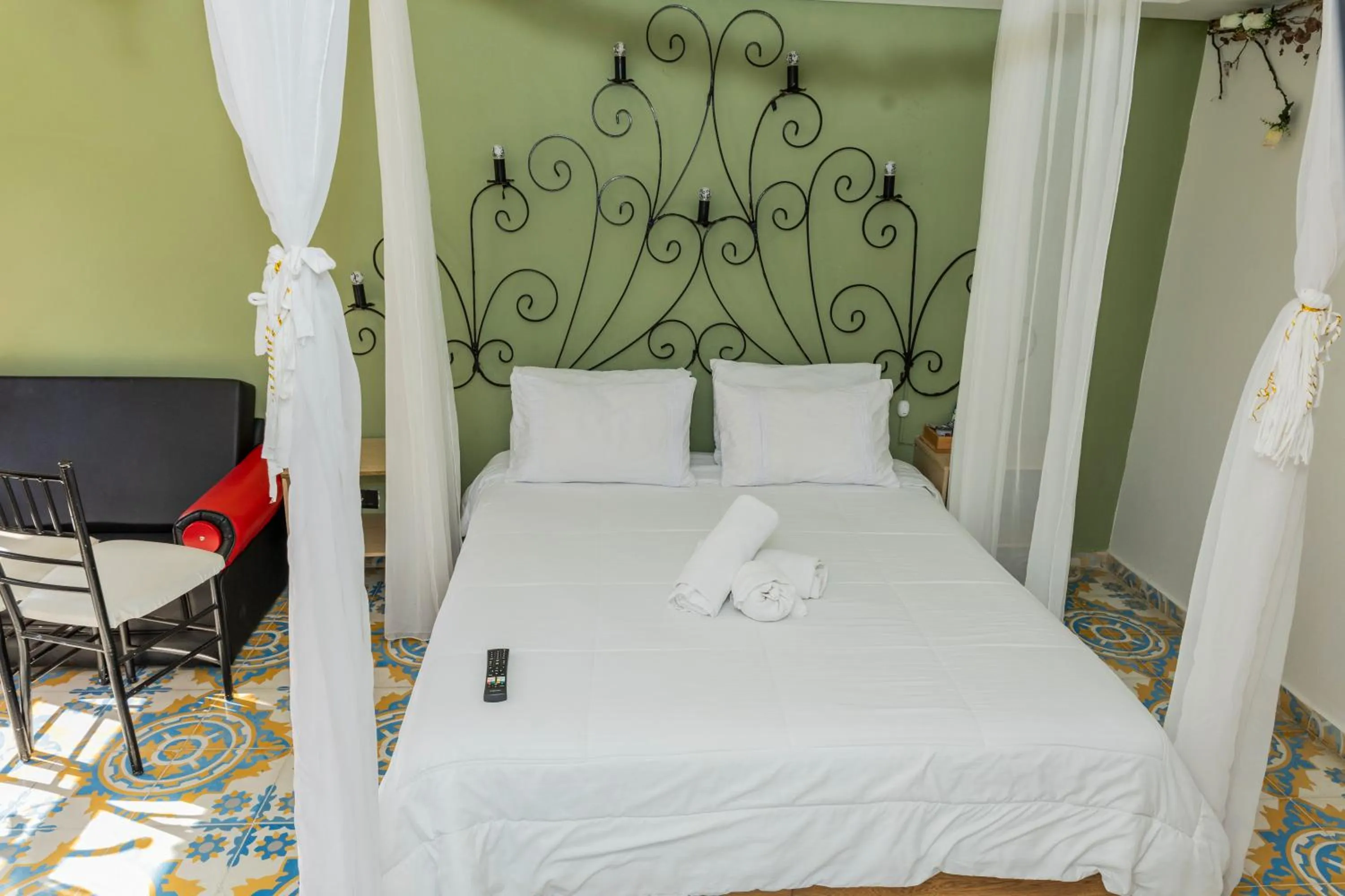 Bed in Hotel Bahia Del Faro